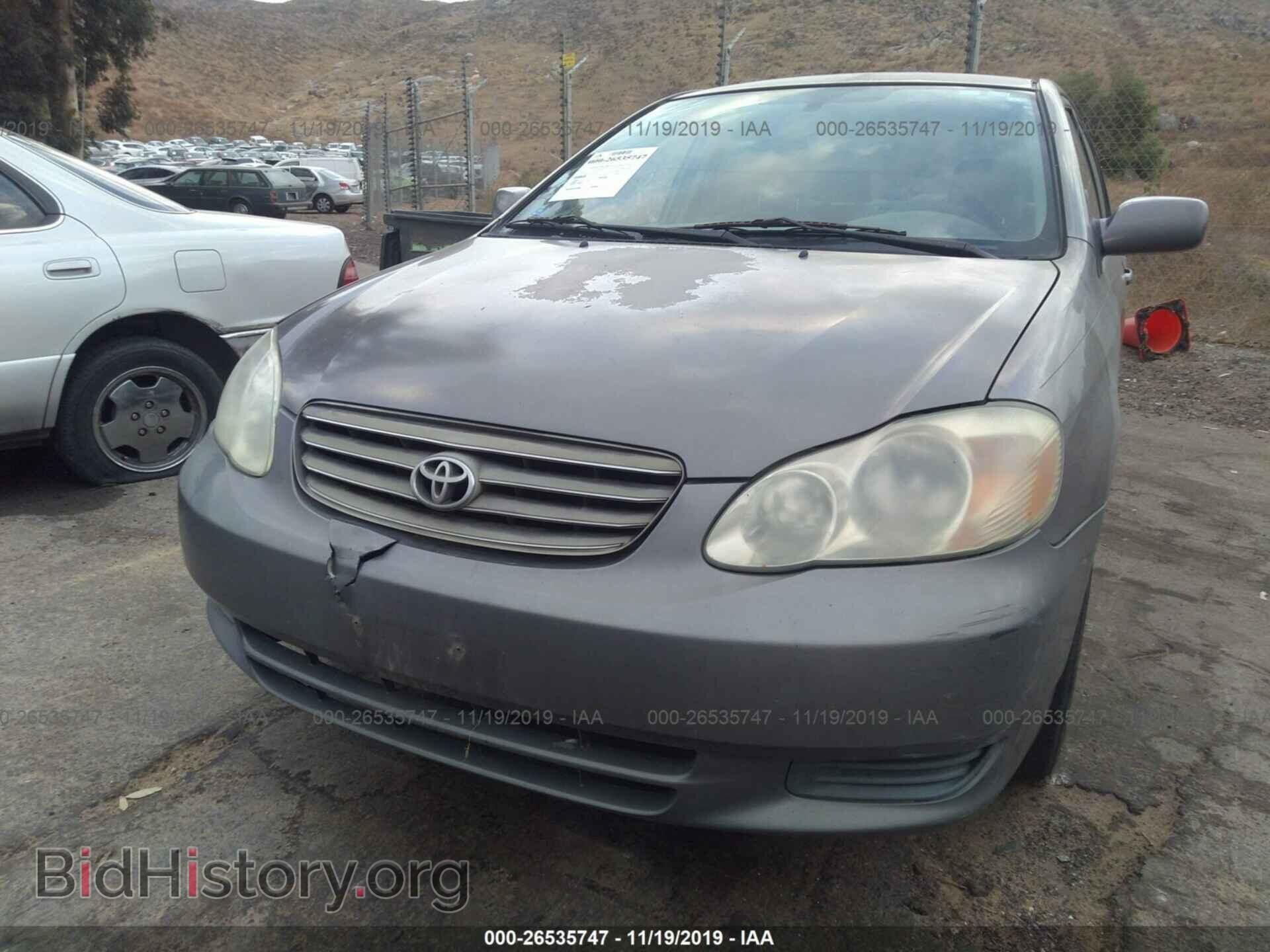 2003 TOYOTA COROLLA - VIN: 1NXBR32E83Z036293 - Фото 6