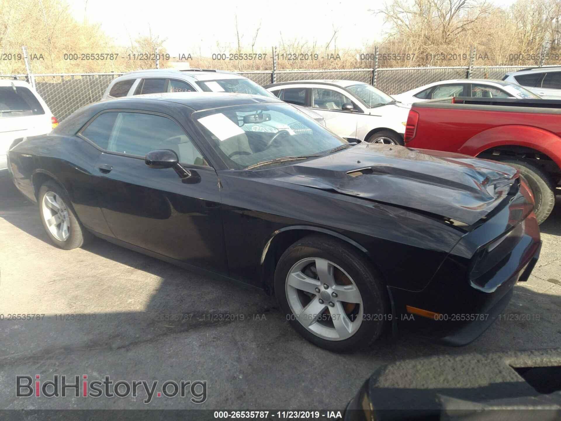 Photo 2C3CDYAGXDH536360 - DODGE CHALLENGER 2013