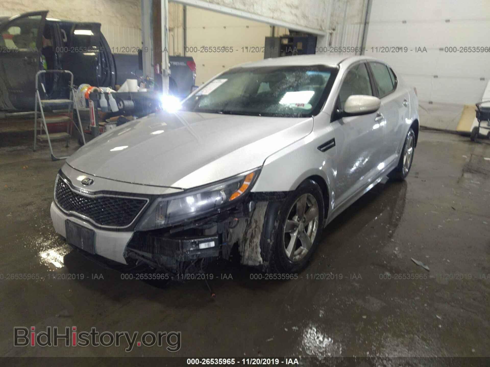 2015 KIA OPTIMA - VIN: 5XXGM4A74FG468410 - Фото 2