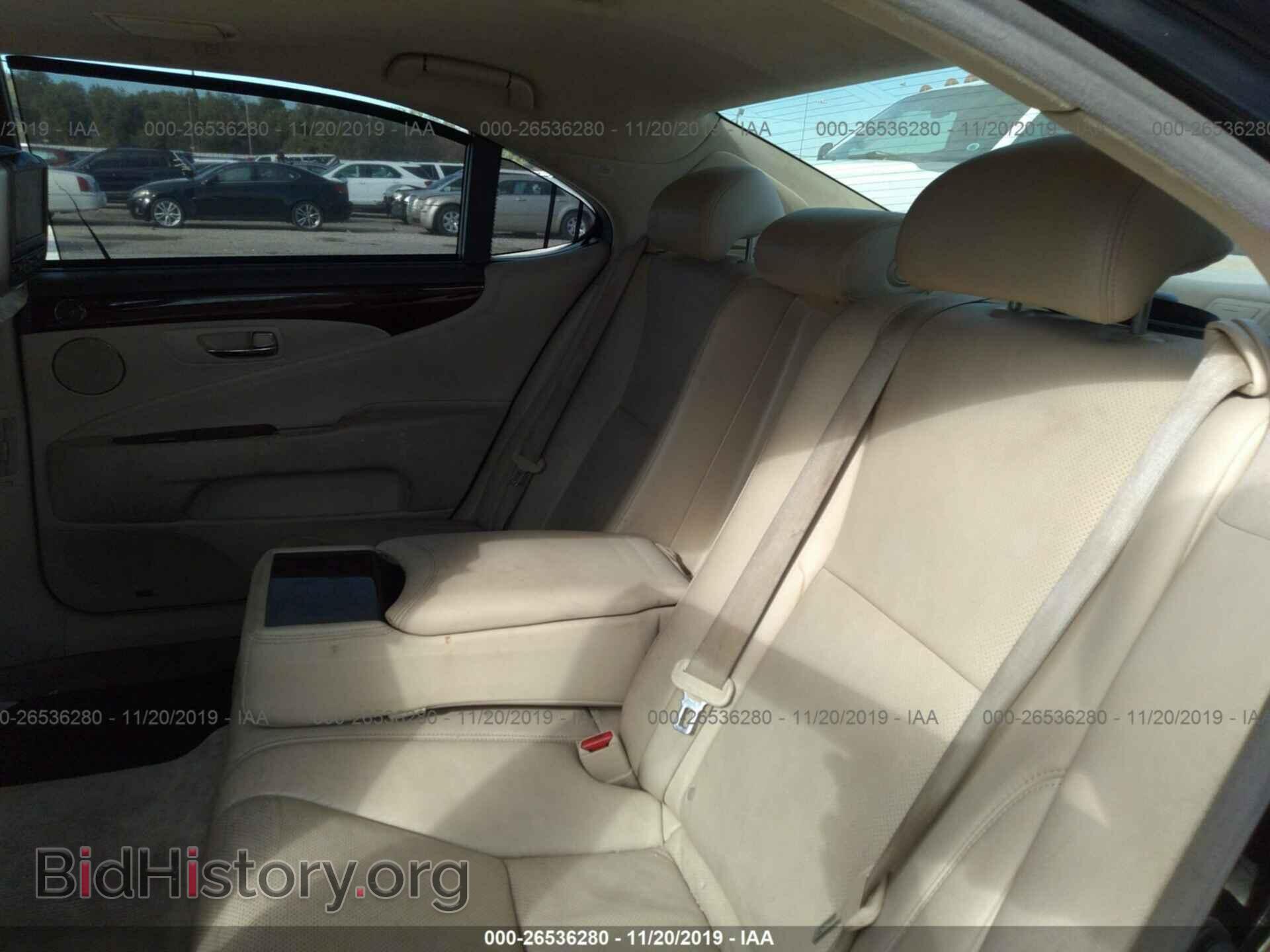 2010 LEXUS LS - VIN: JTHGL5EF6A5040988 - Фото 8