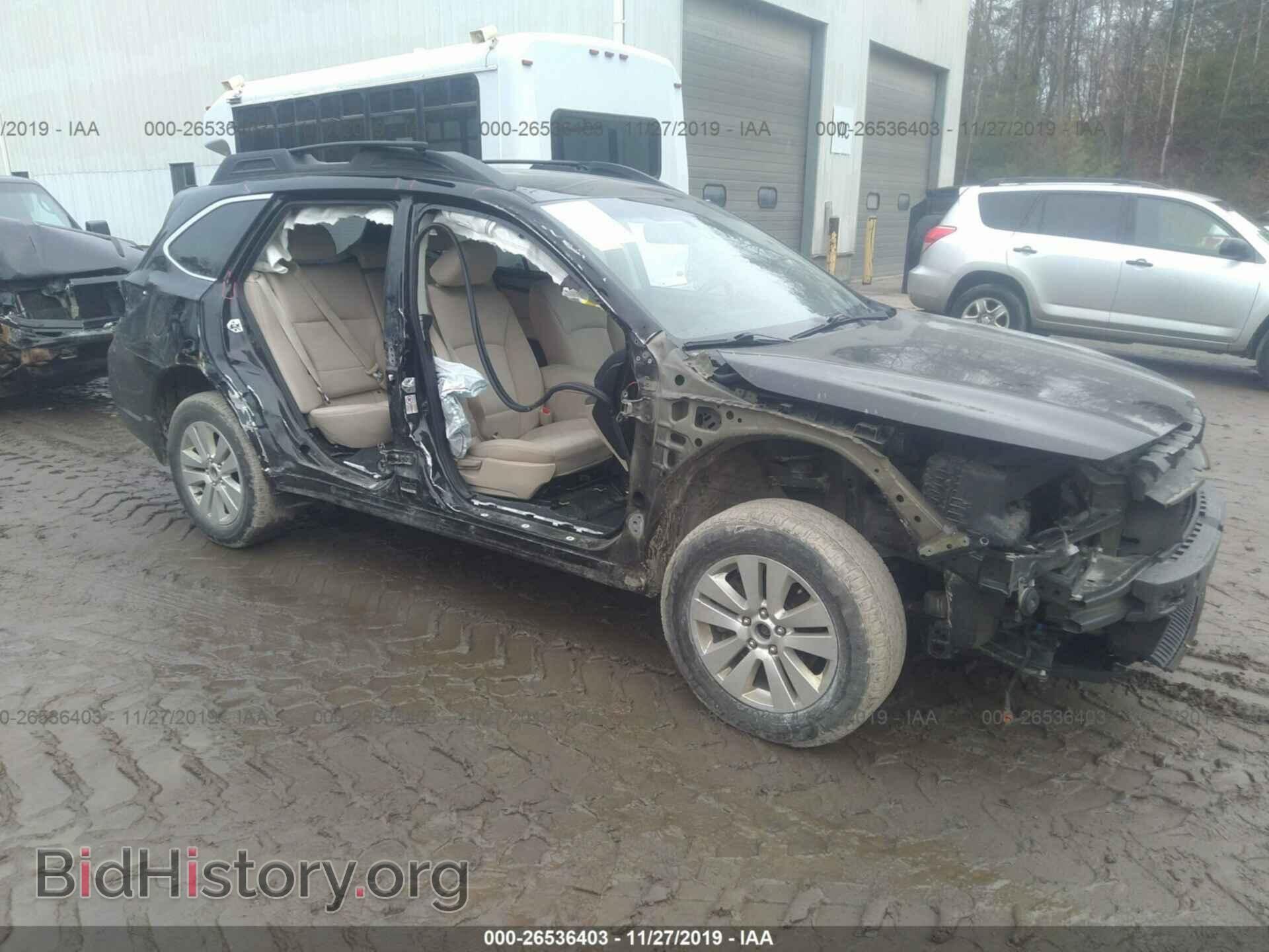 Фотография 4S4BSACC6J3222066 - SUBARU OUTBACK 2018