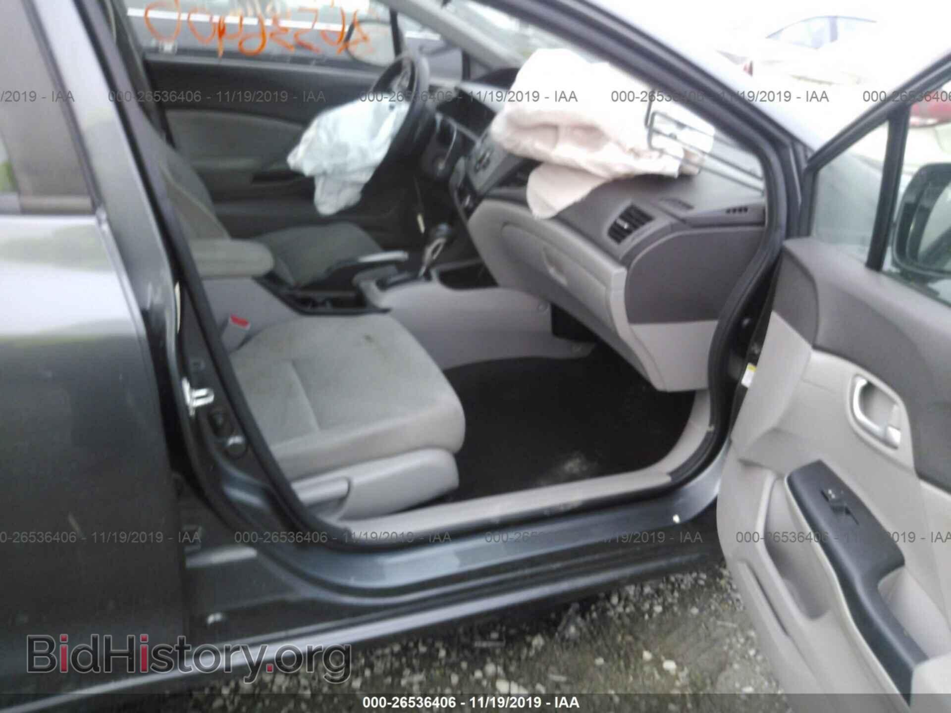 2012 HONDA CIVIC - VIN: 19XFB2F55CE314287 - Фото 5