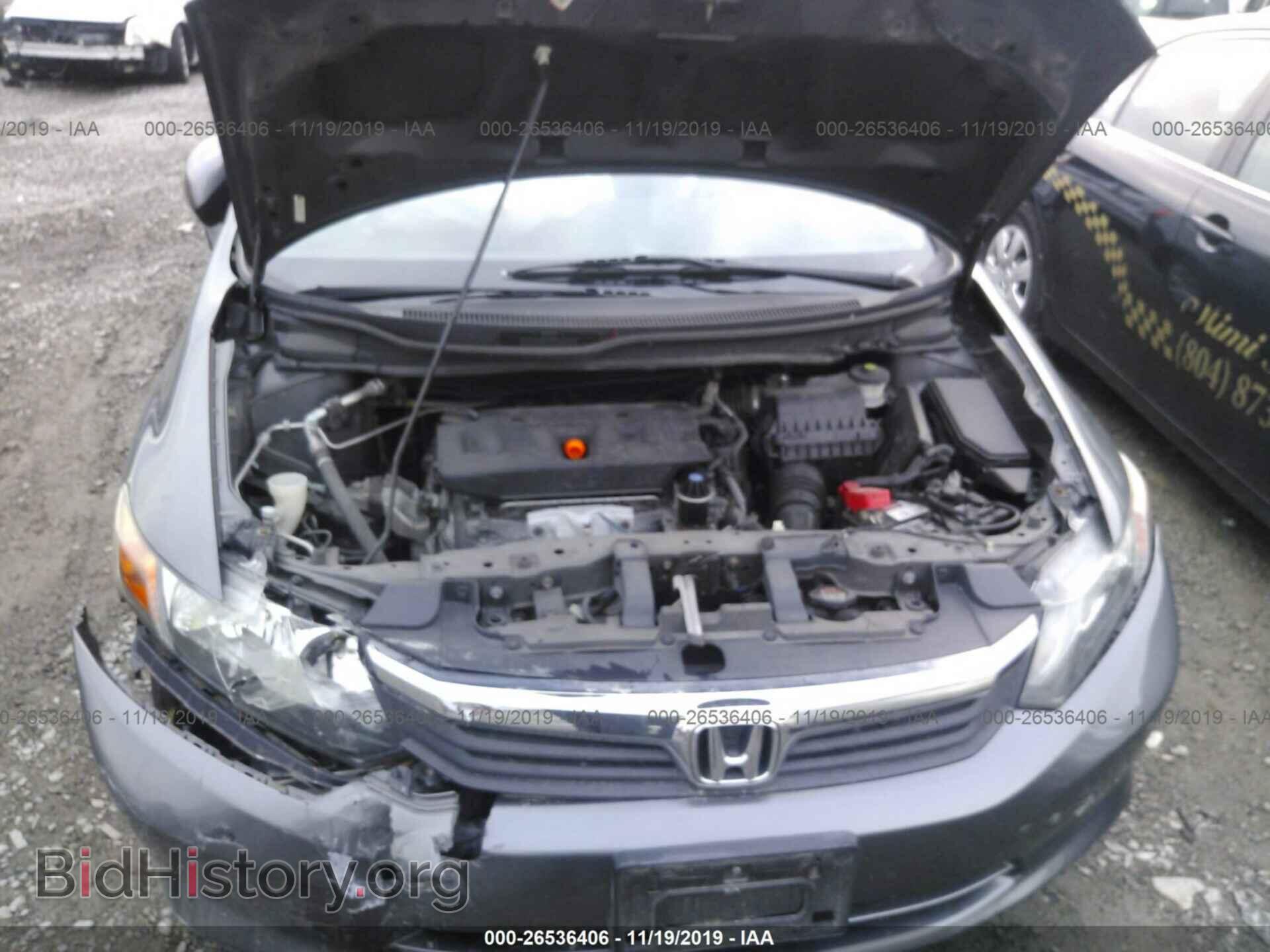 2012 HONDA CIVIC - VIN: 19XFB2F55CE314287 - Фото 10