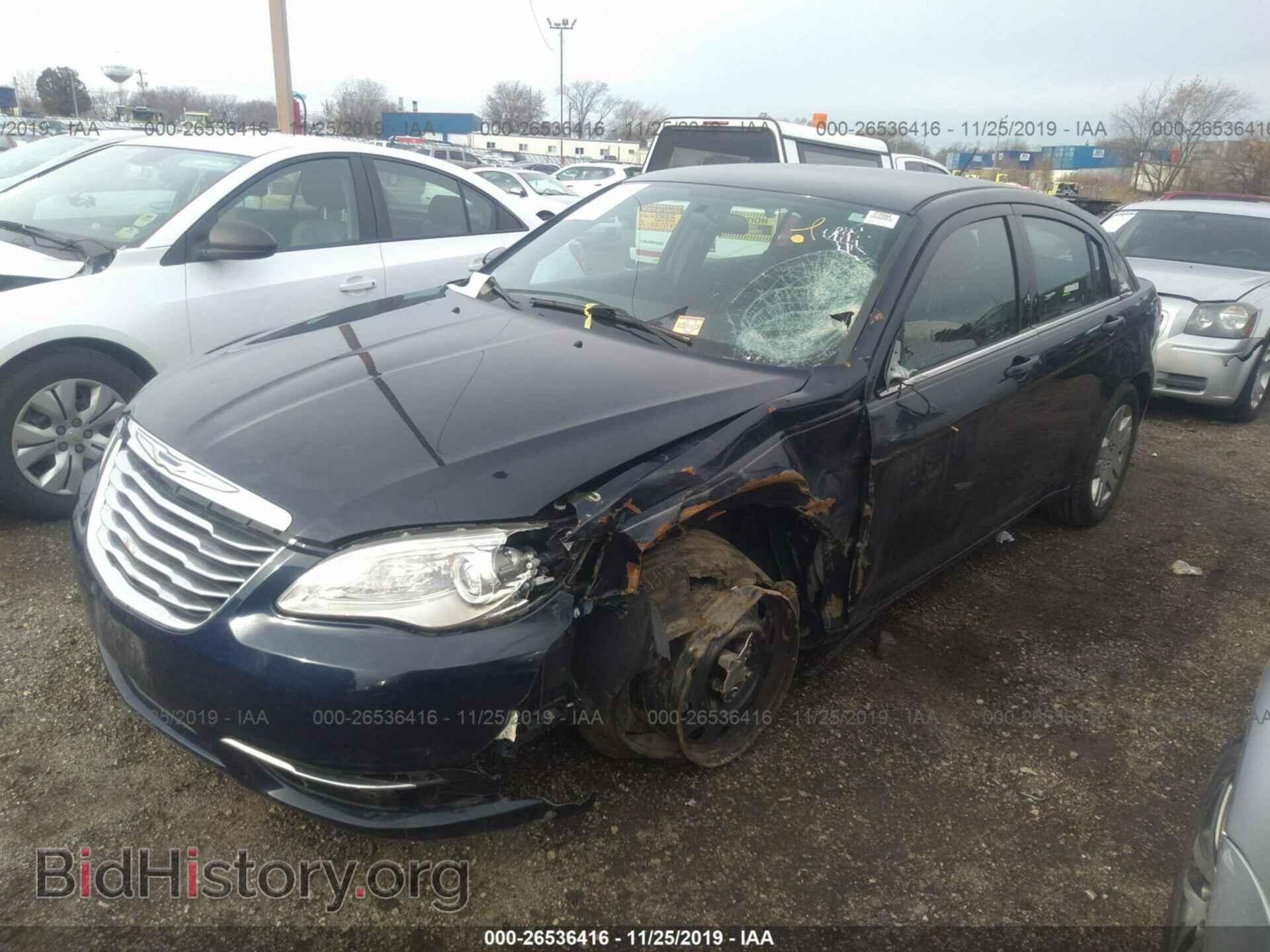2014 CHRYSLER 200 - VIN: 1C3CCBAB3EN207206 - Фото 2