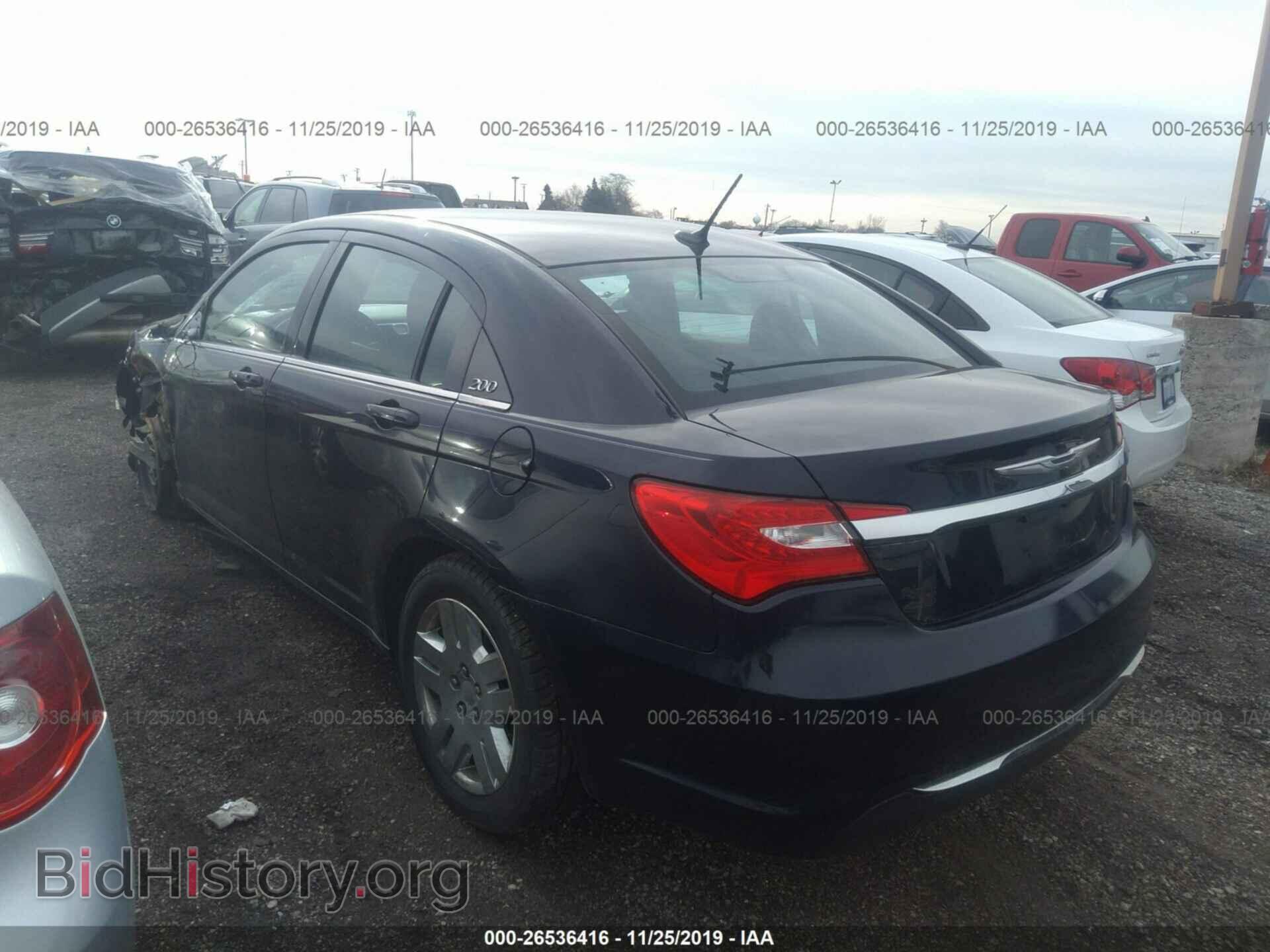 2014 CHRYSLER 200 - VIN: 1C3CCBAB3EN207206 - Фото 3