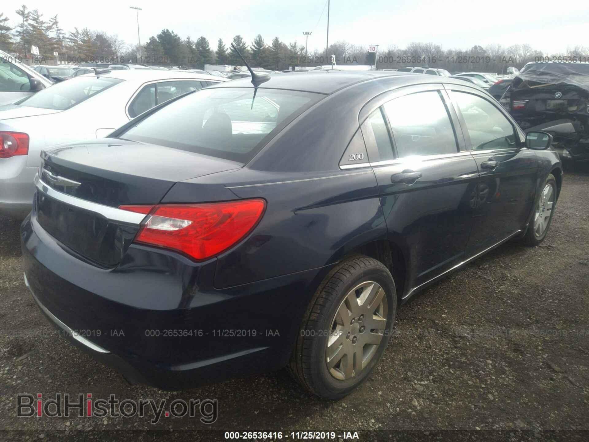 2014 CHRYSLER 200 - VIN: 1C3CCBAB3EN207206 - Фото 4