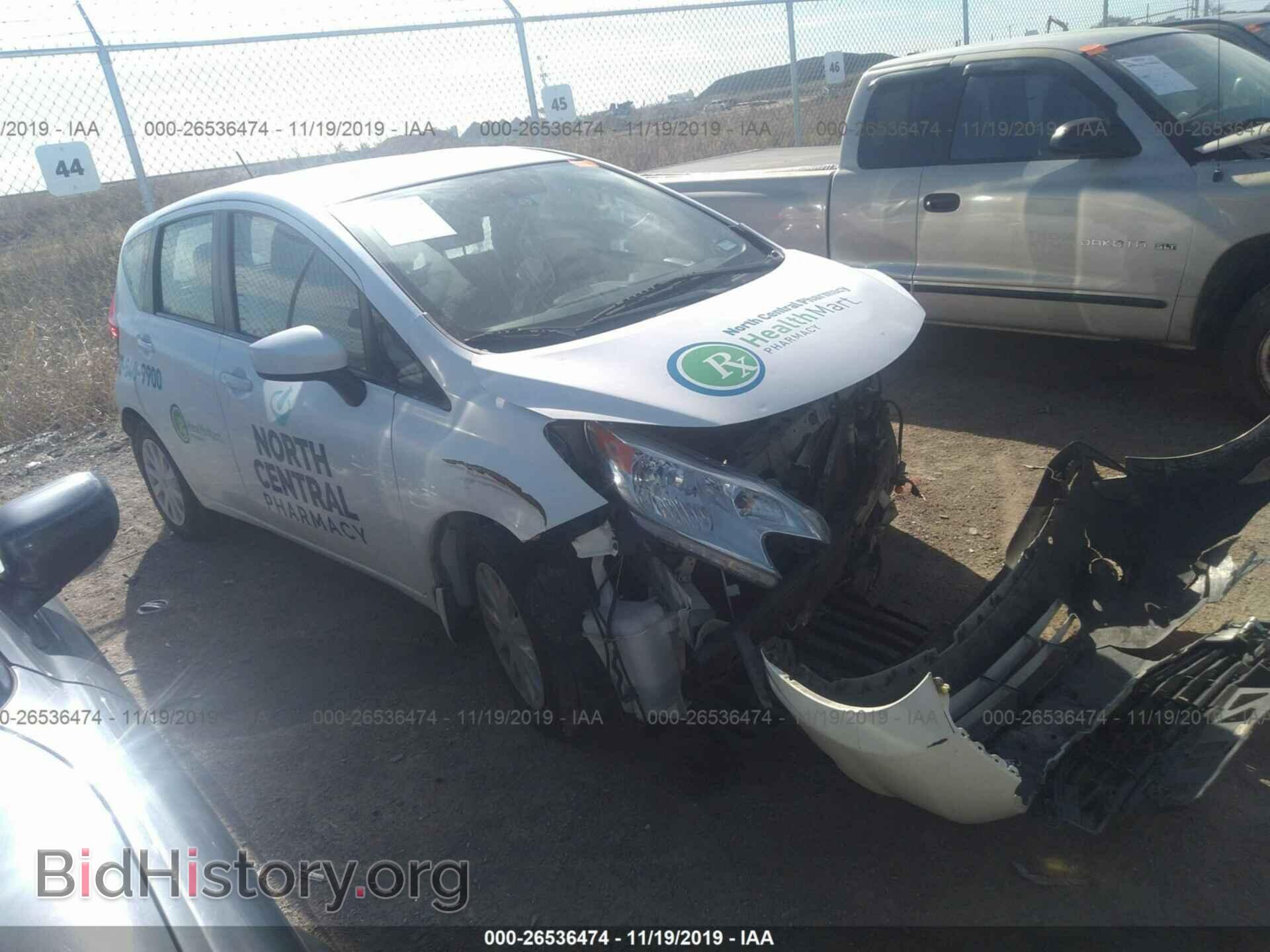 Фотография 3N1CE2CP1GL395597 - NISSAN VERSA NOTE 2016