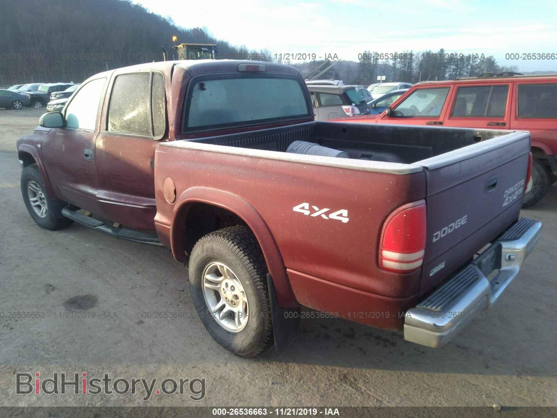 2003 DODGE DAKOTA - VIN: 1D7HG48N43S122493 - Фото 3