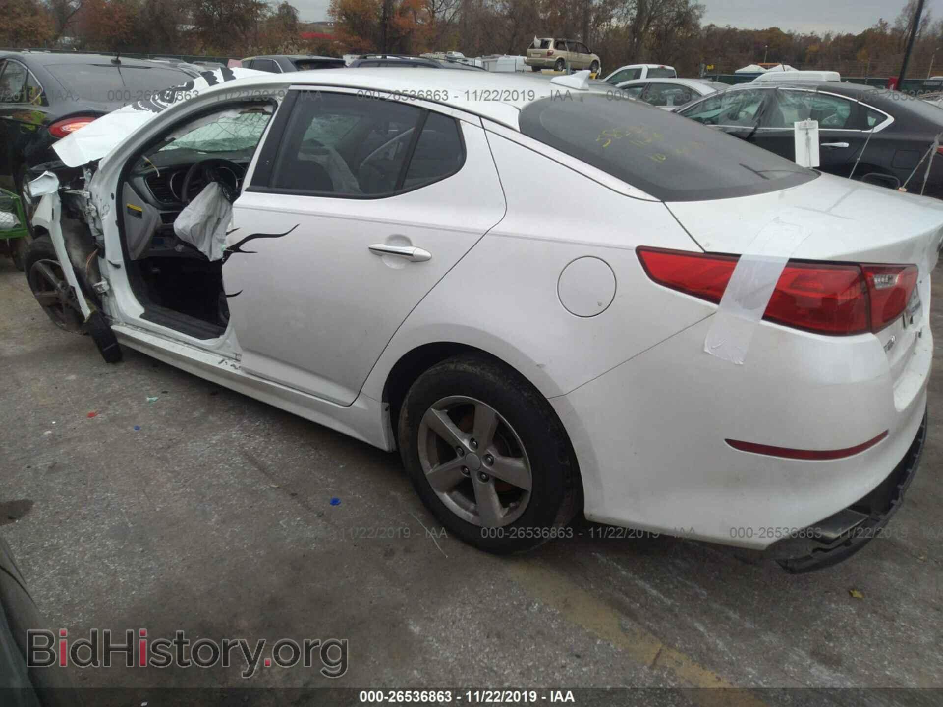 2014 KIA OPTIMA - VIN: KNAGM4A70E5461955 - Фото 3