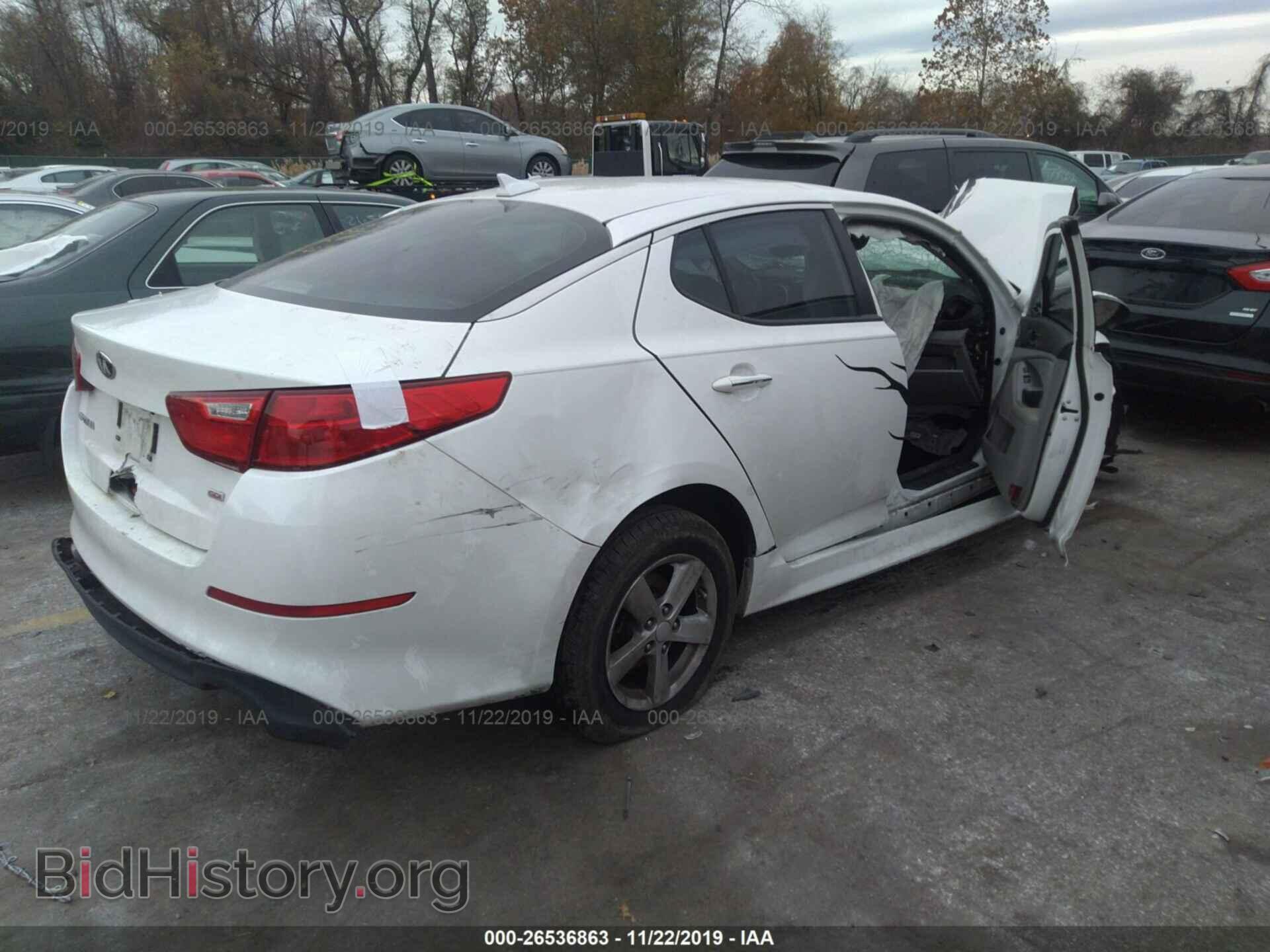 2014 KIA OPTIMA - VIN: KNAGM4A70E5461955 - Фото 4