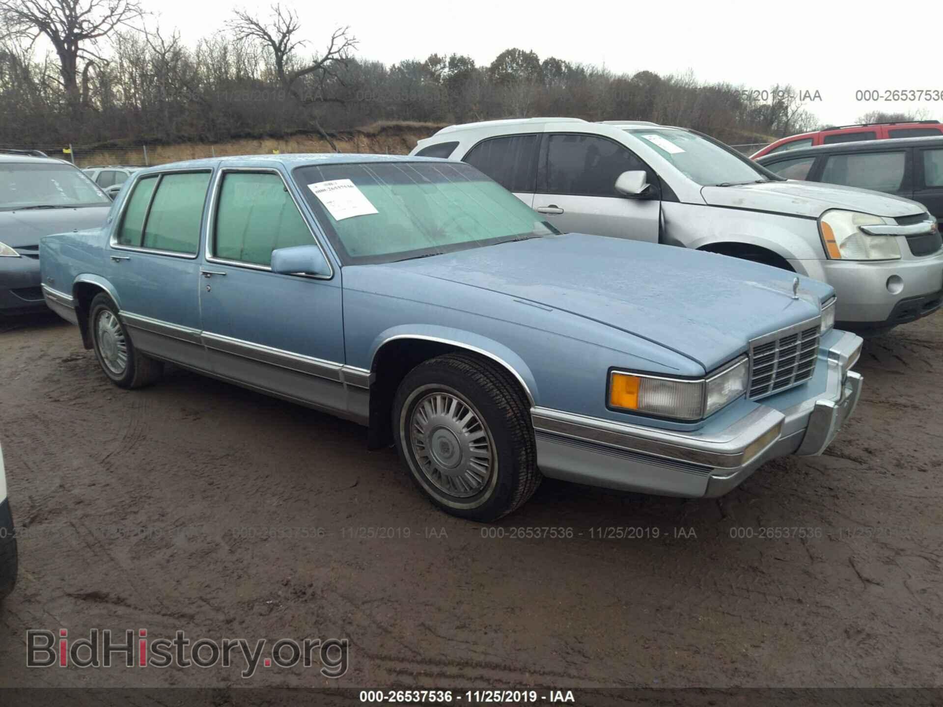 Photo 1G6CD53B2N4271205 - CADILLAC DEVILLE 1992
