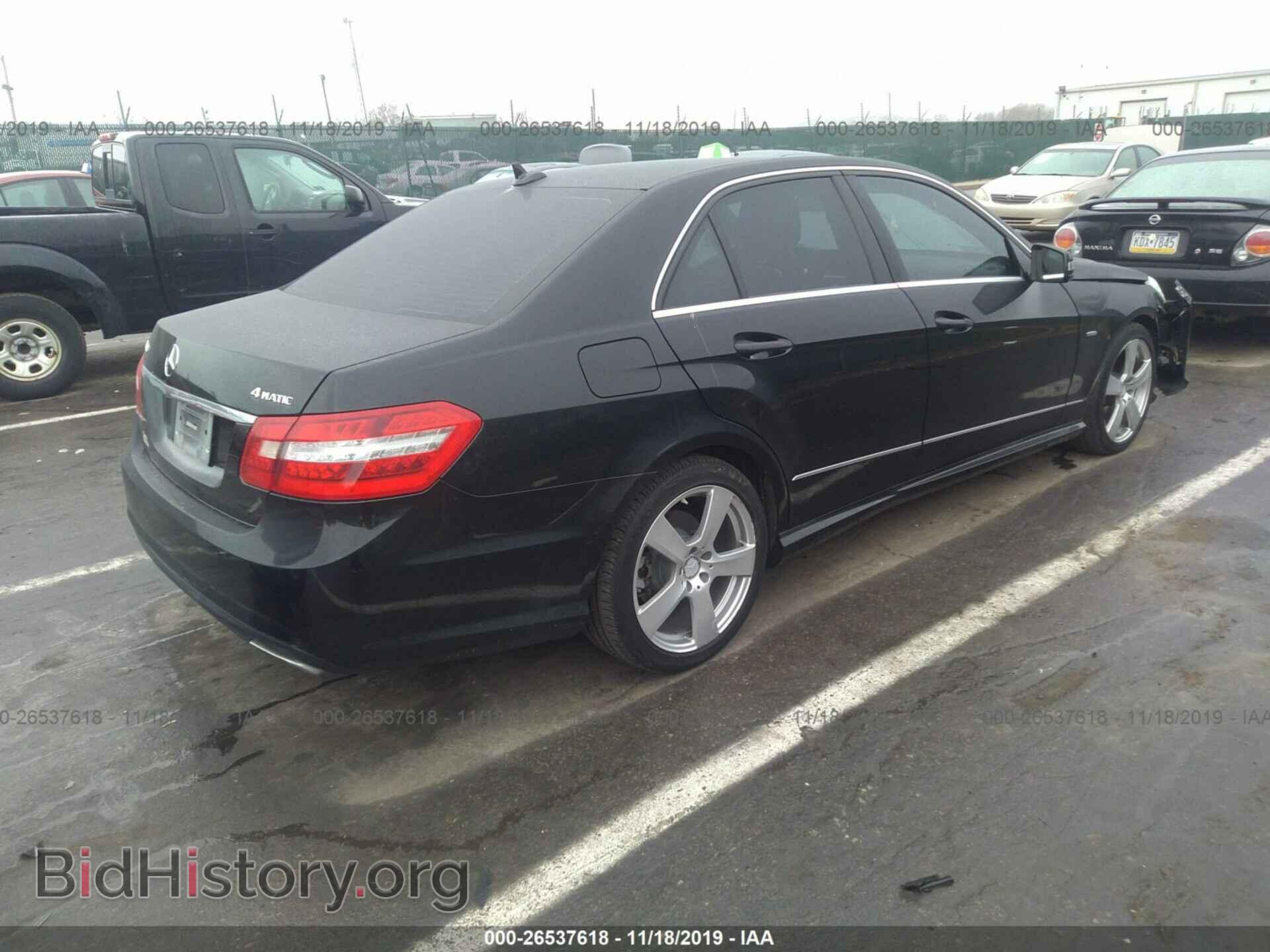 2012 MERCEDES-BENZ E - VIN: WDDHF8JB9CA643287 - Фото 4