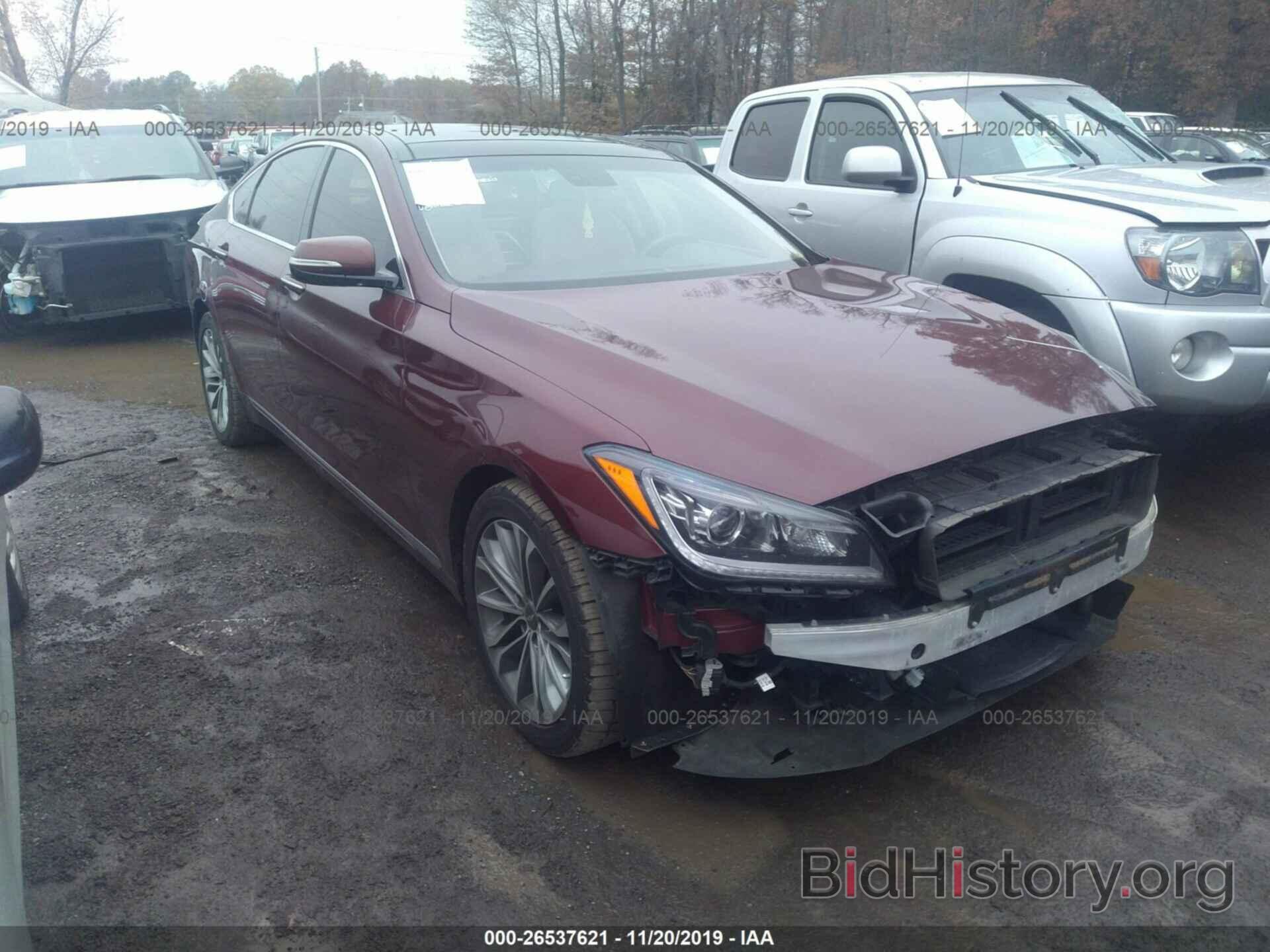 Photo KMHGN4JE4FU017477 - HYUNDAI GENESIS 2015