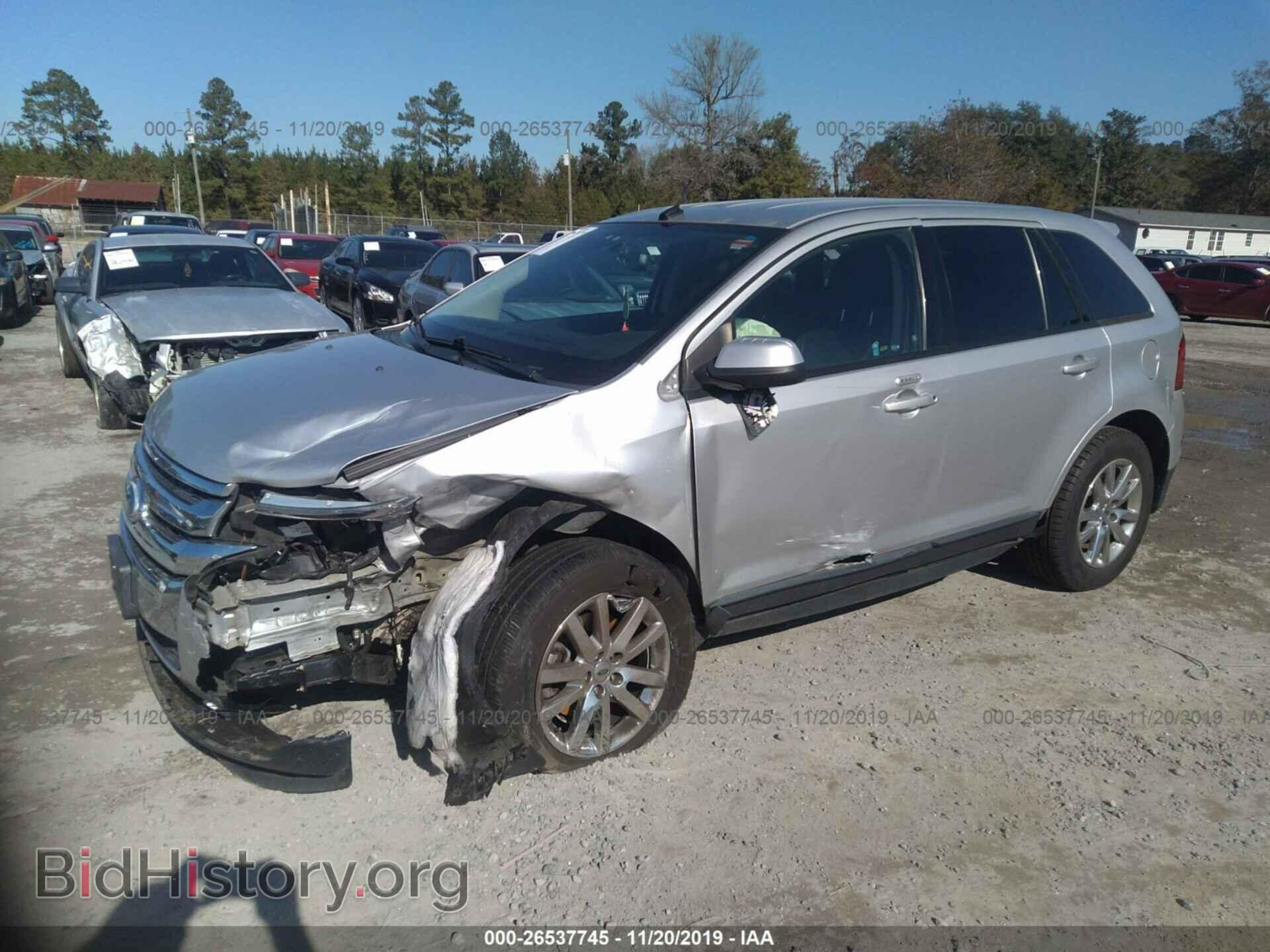 2014 FORD EDGE - VIN: 2FMDK3JC9EBA53187 - Фото 2