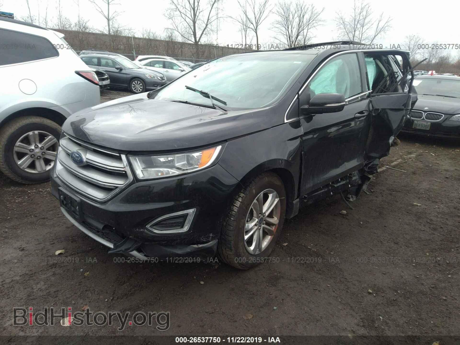 2016 FORD EDGE - VIN: 2FMPK4J90GBB50966 - Фото 2