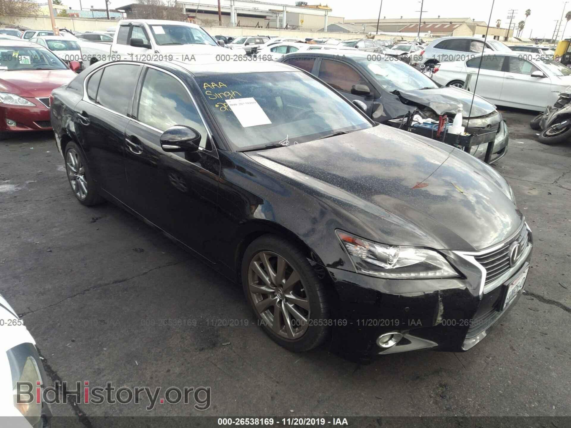 Фотография JTHBE1BL2D5026338 - LEXUS GS 2013