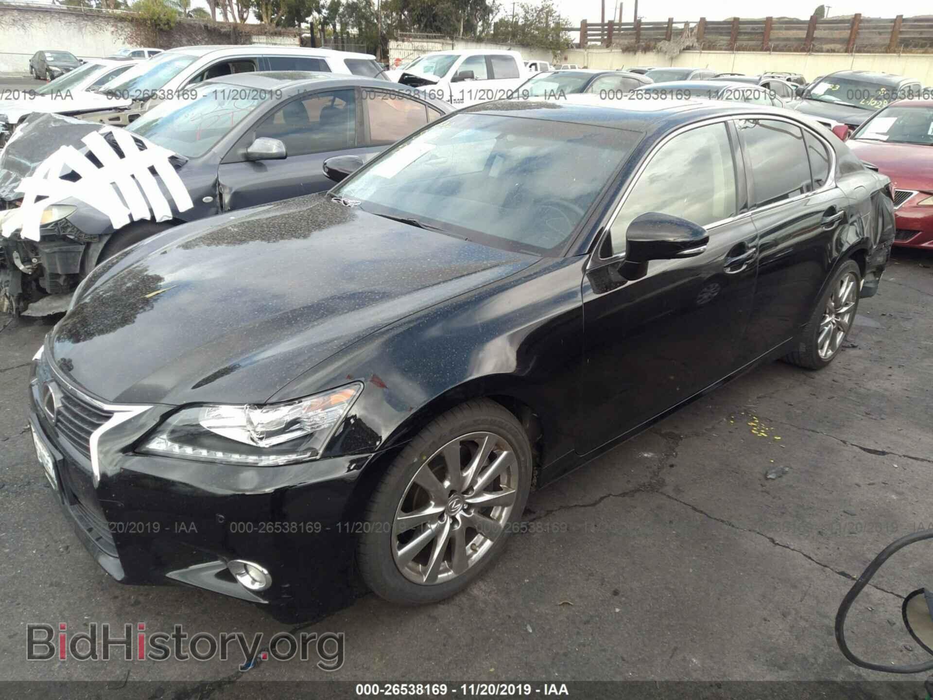 2013 LEXUS GS - VIN: JTHBE1BL2D5026338 - Фото 2