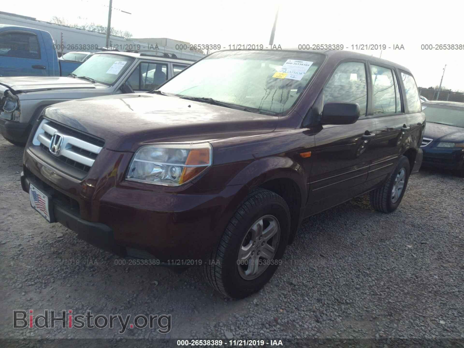 2007 HONDA PILOT - VIN: 5FNYF281X7B012999 - Photo 2