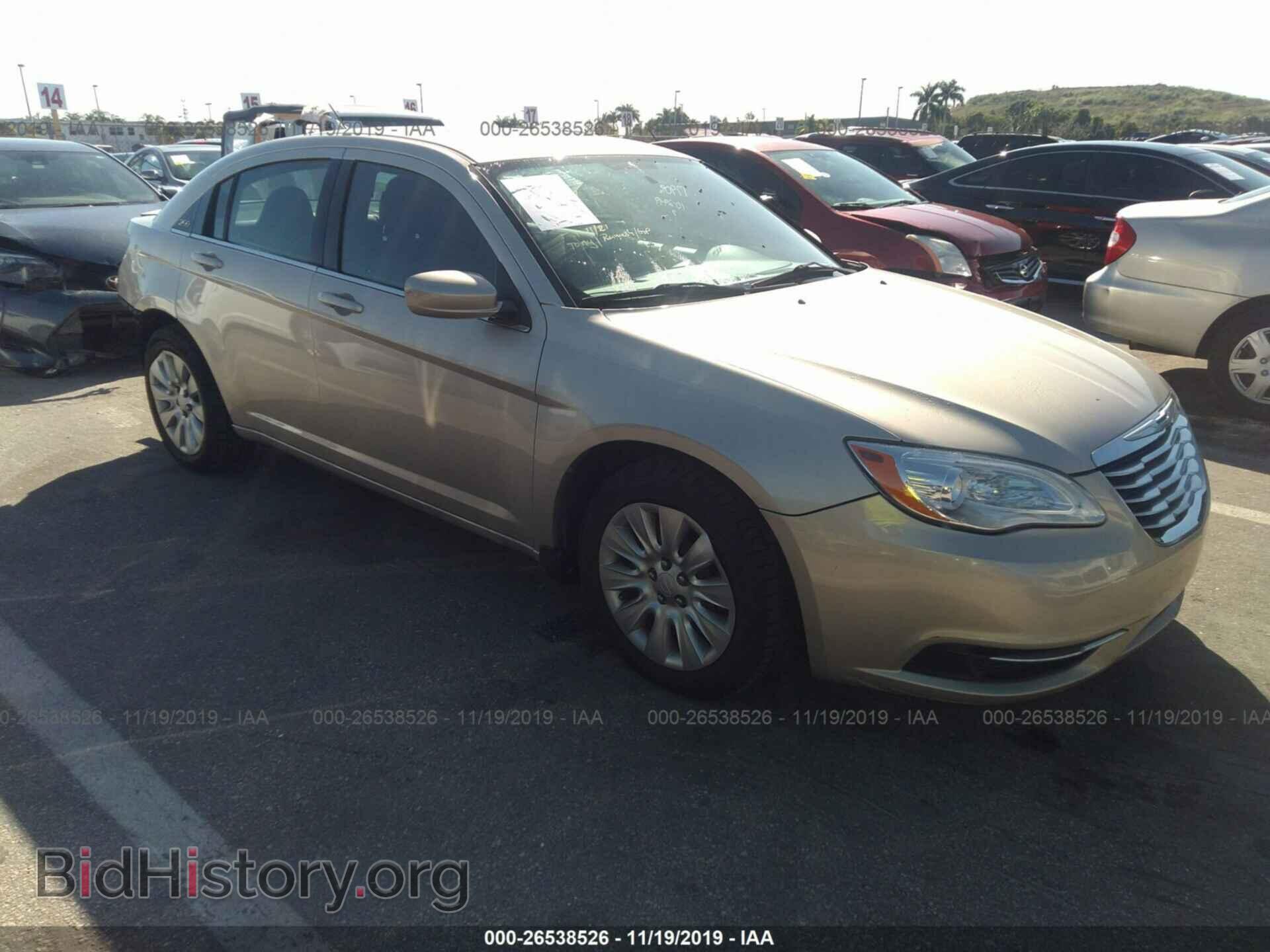 Фотография 1C3CCBAB4DN640385 - CHRYSLER 200 2013