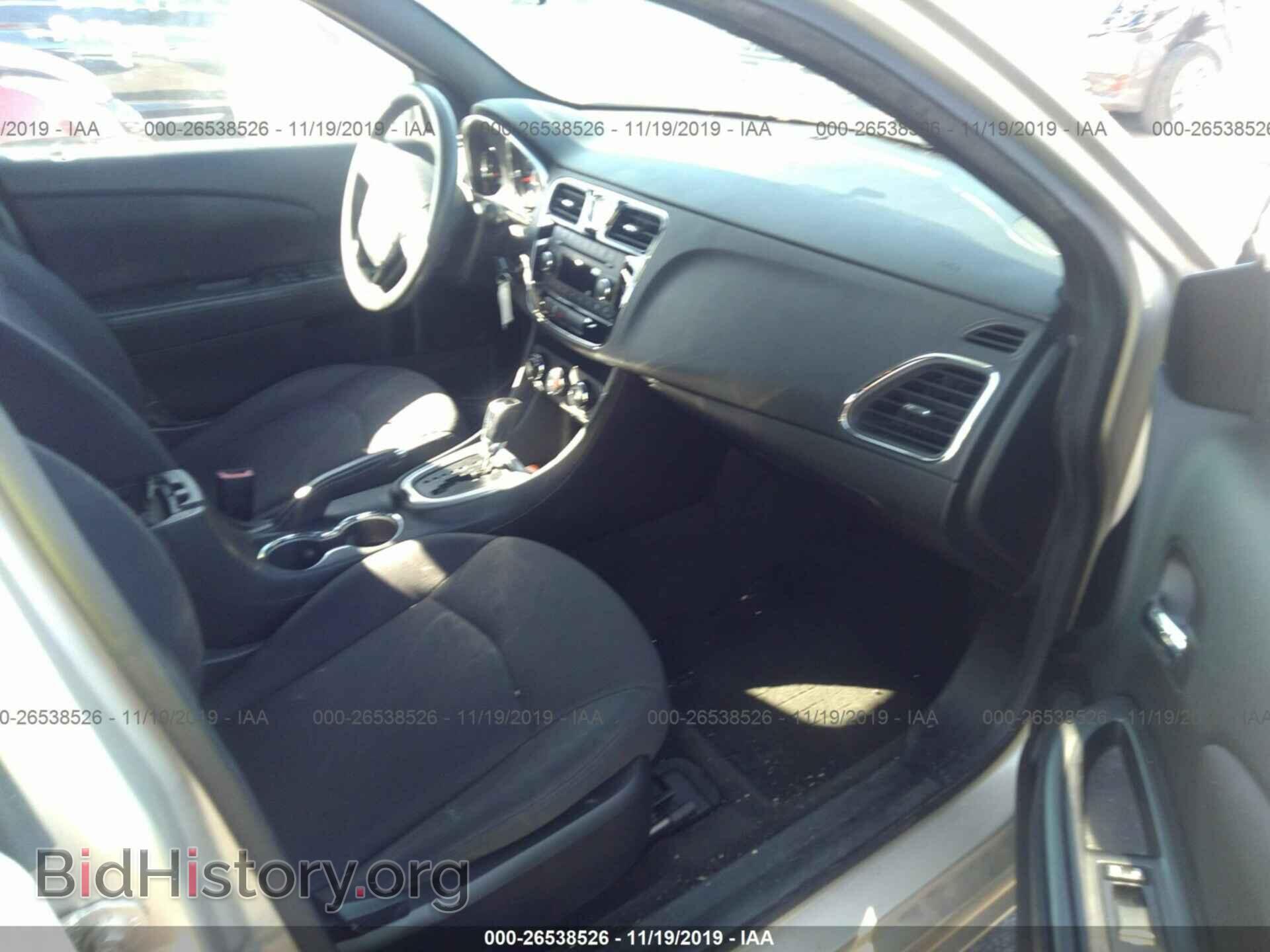 2013 CHRYSLER 200 - VIN: 1C3CCBAB4DN640385 - Фото 5