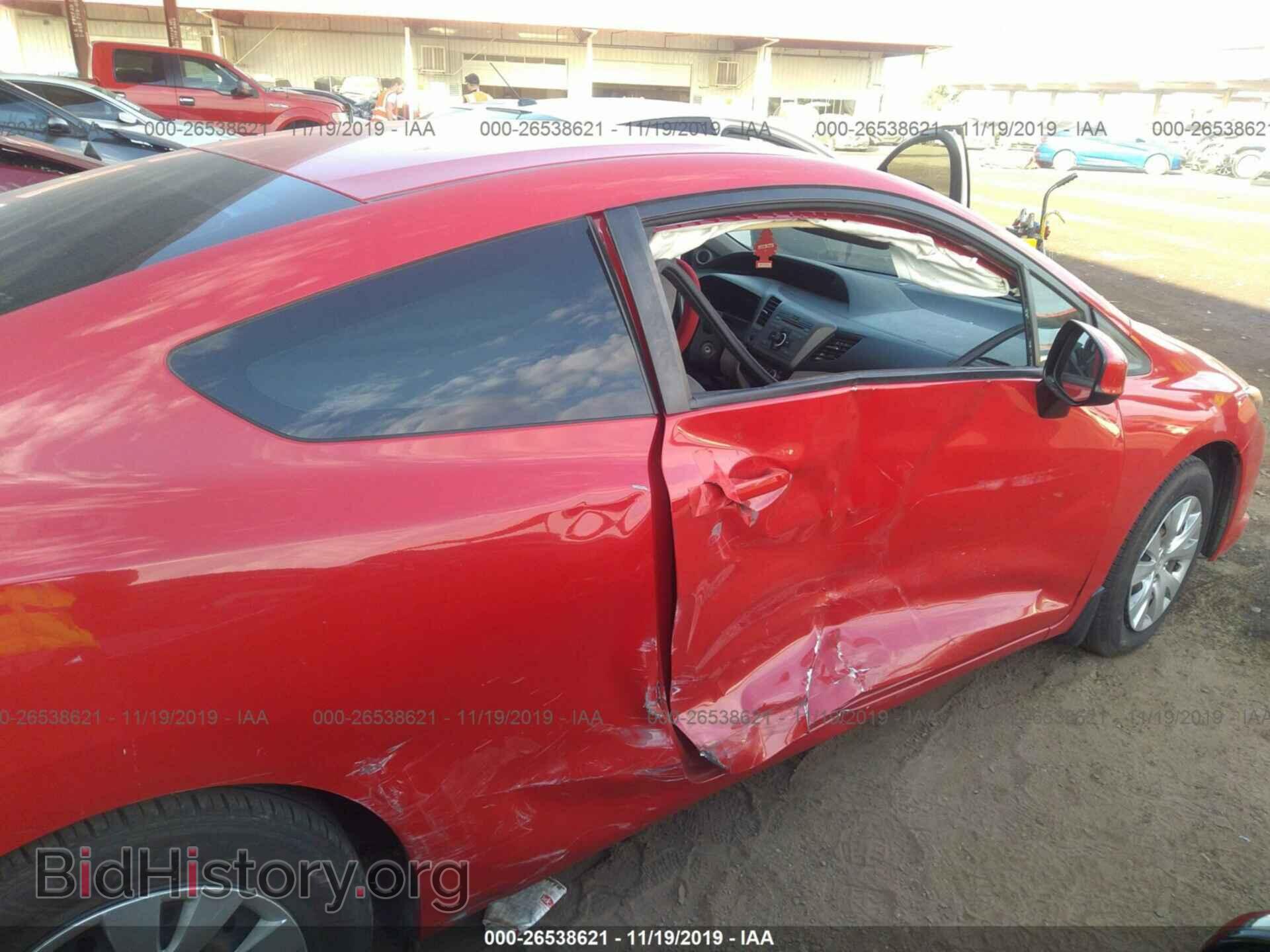2012 Honda Civic - VIN: 2HGFG3B54CH544552 - Фото 6