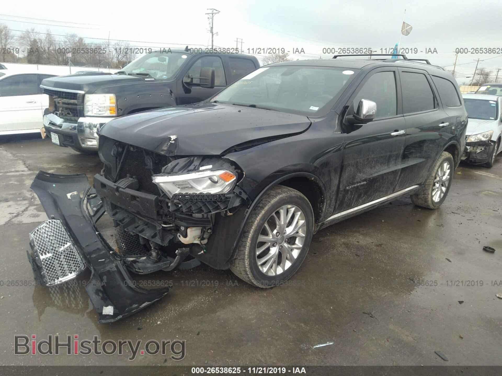 2014 DODGE DURANGO - VIN: 1C4RDJEG5EC493395 - Фото 2
