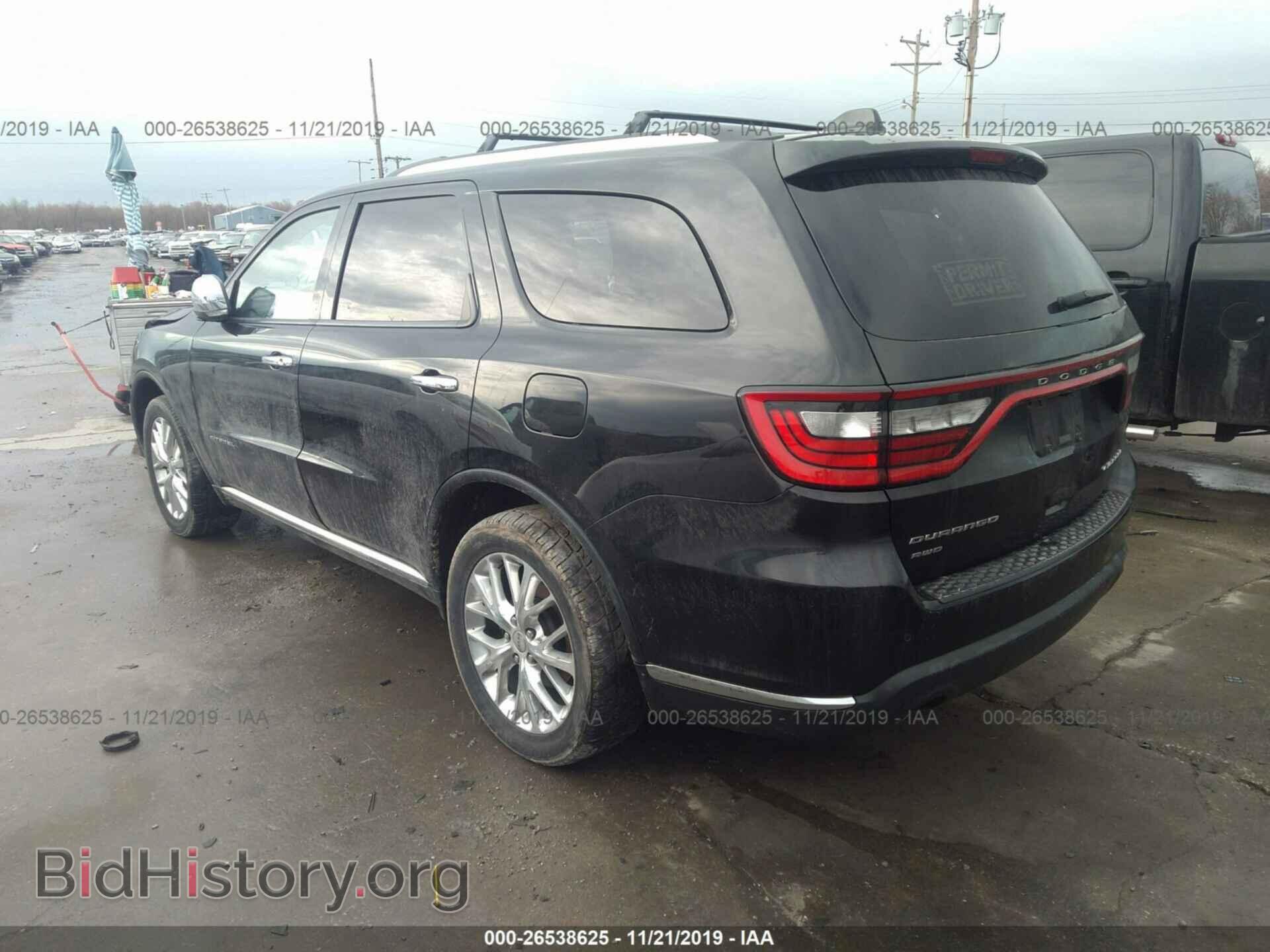 2014 DODGE DURANGO - VIN: 1C4RDJEG5EC493395 - Фото 3