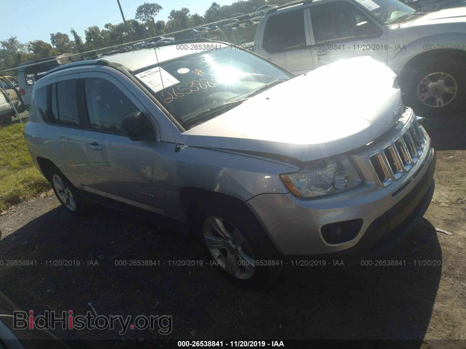Фотография 1C4NJCBA6CD565571 - JEEP COMPASS 2012