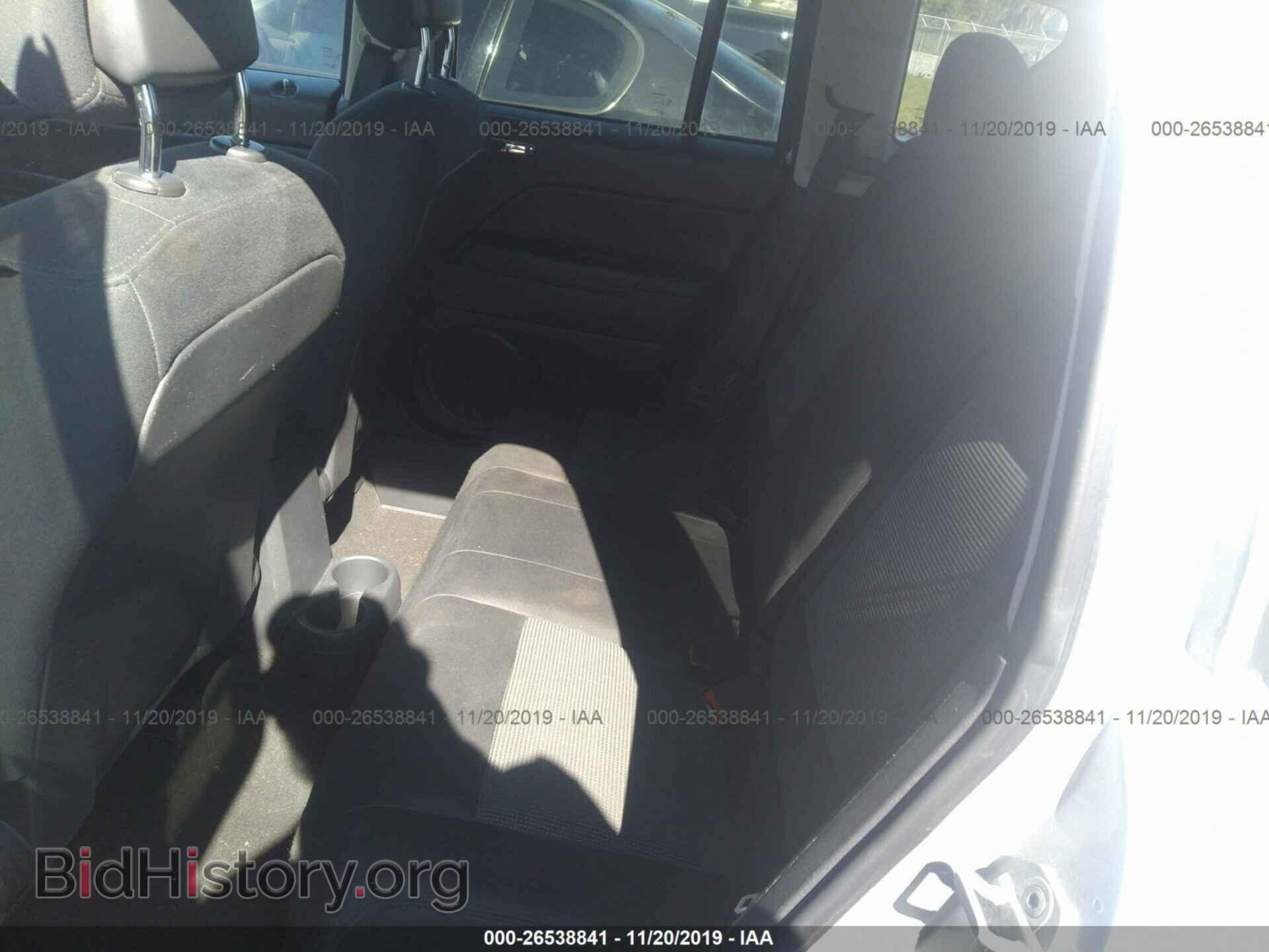 2012 JEEP COMPASS - VIN: 1C4NJCBA6CD565571 - Фото 8