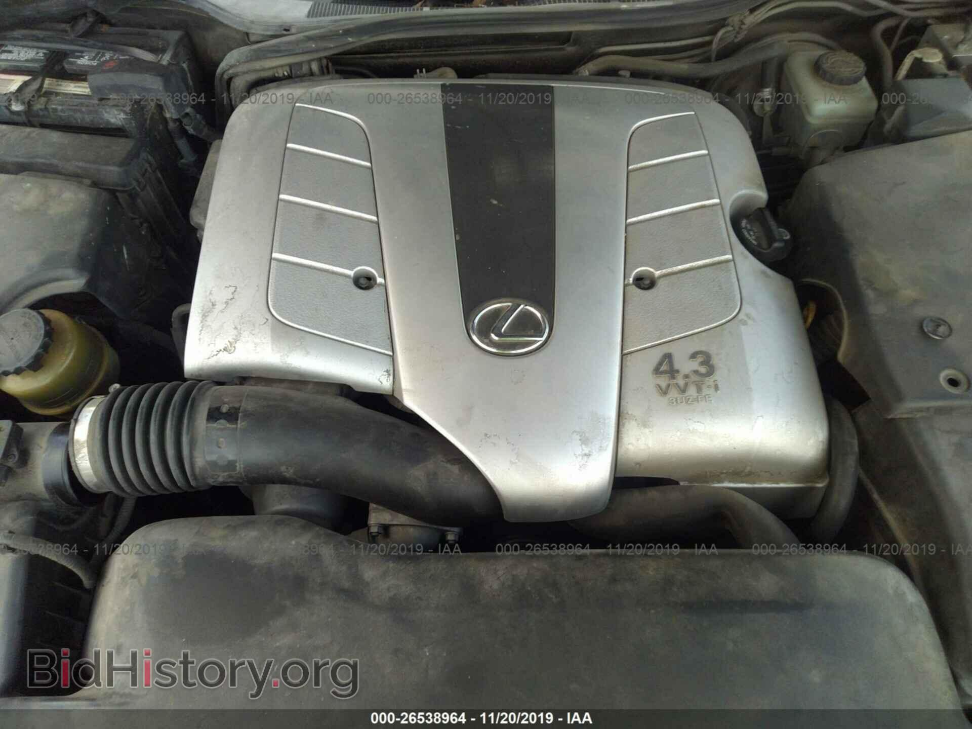 2001 LEXUS LS - VIN: JTHBN30FX10043406 - Фото 10