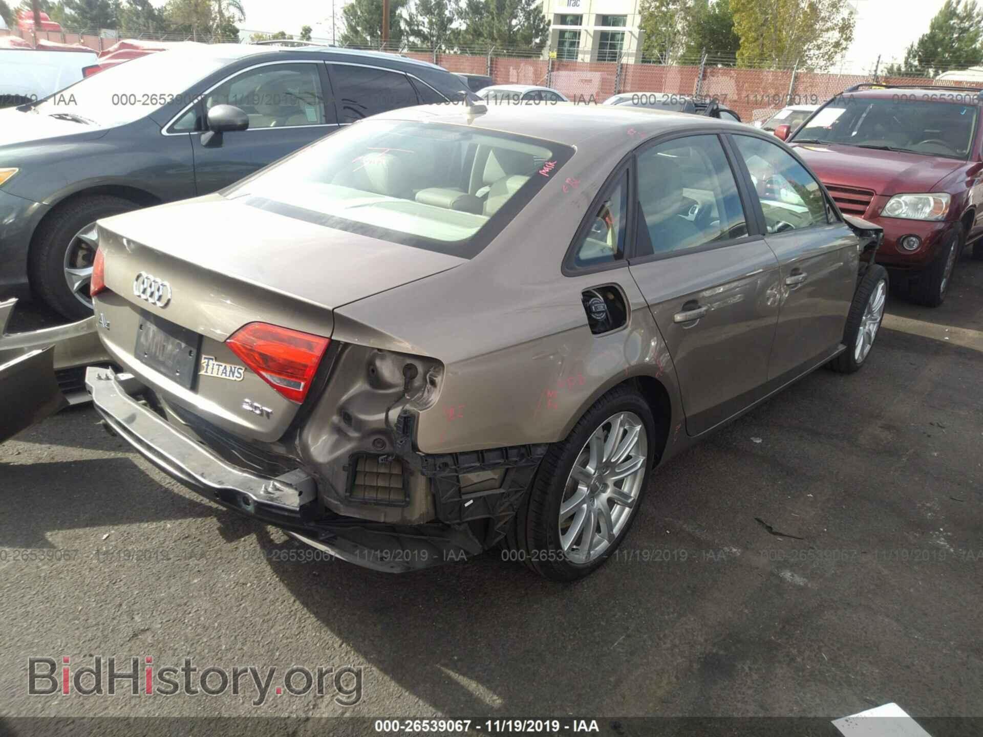 2011 AUDI A4 - VIN: WAUAFAFL6BN001327 - Photo 4