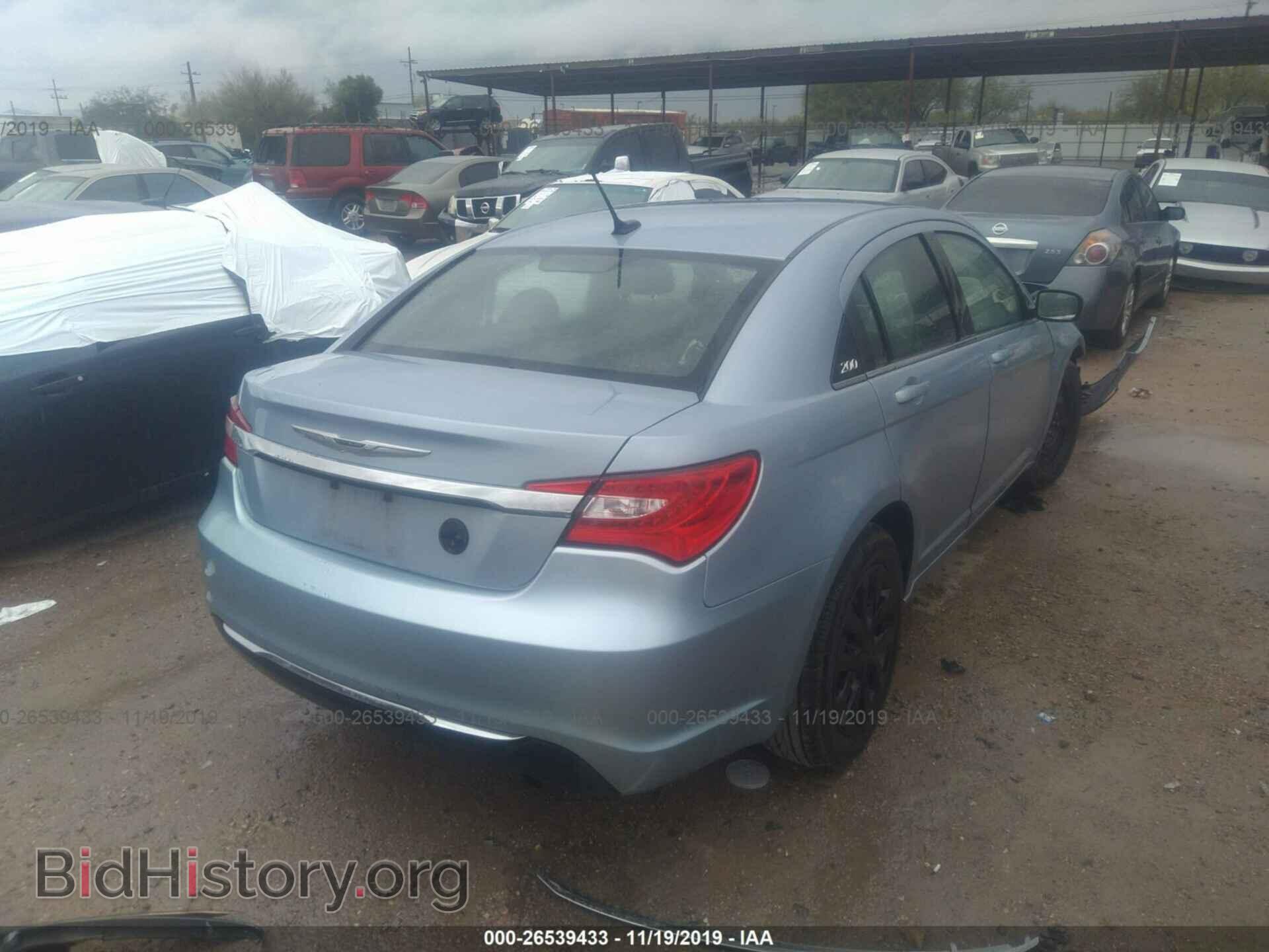 2013 CHRYSLER 200 - VIN: 1C3CCBAB9DN735346 - Фото 4
