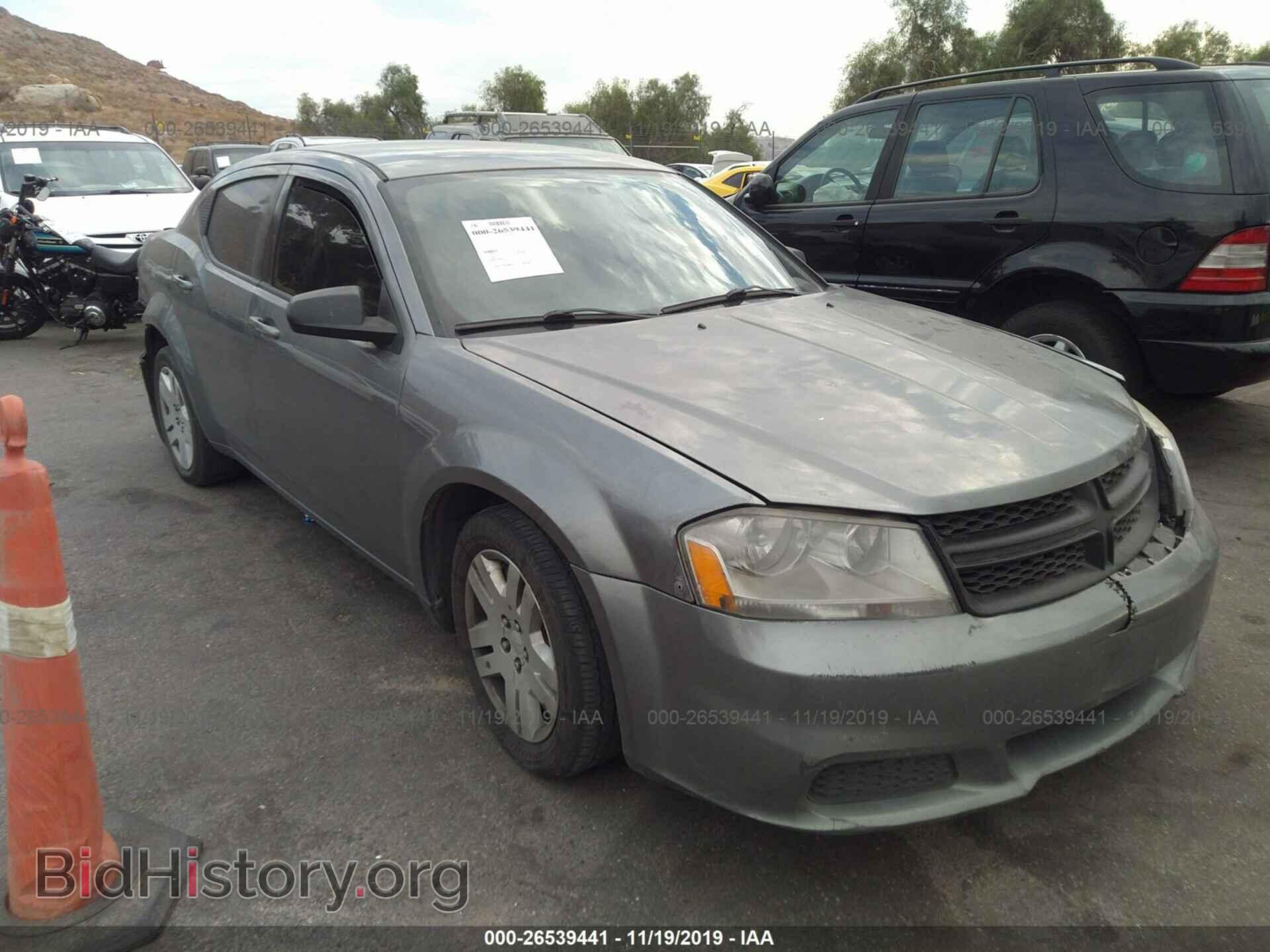 Фотография 1C3CDZAB3DN724963 - DODGE AVENGER 2013