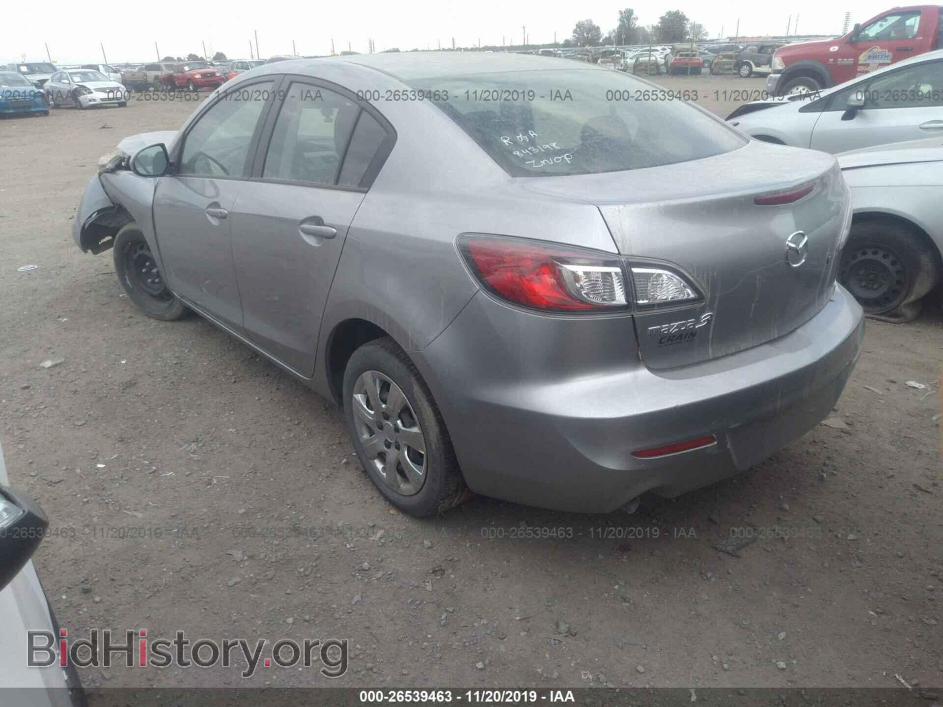 2013 MAZDA 3 - VIN: JM1BL1TF0D1843198 - Фото 3