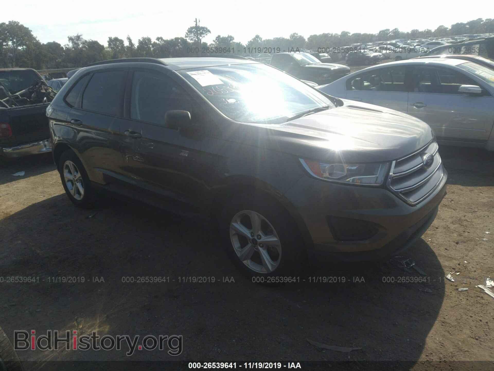 Фотография 2FMTK3G80FBC09570 - FORD EDGE 2015