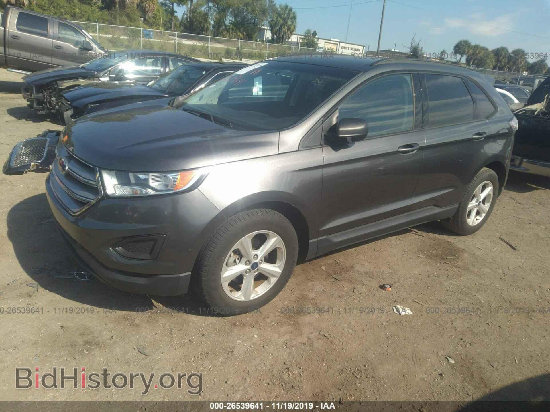 2015 FORD EDGE - VIN: 2FMTK3G80FBC09570 - Фото 2