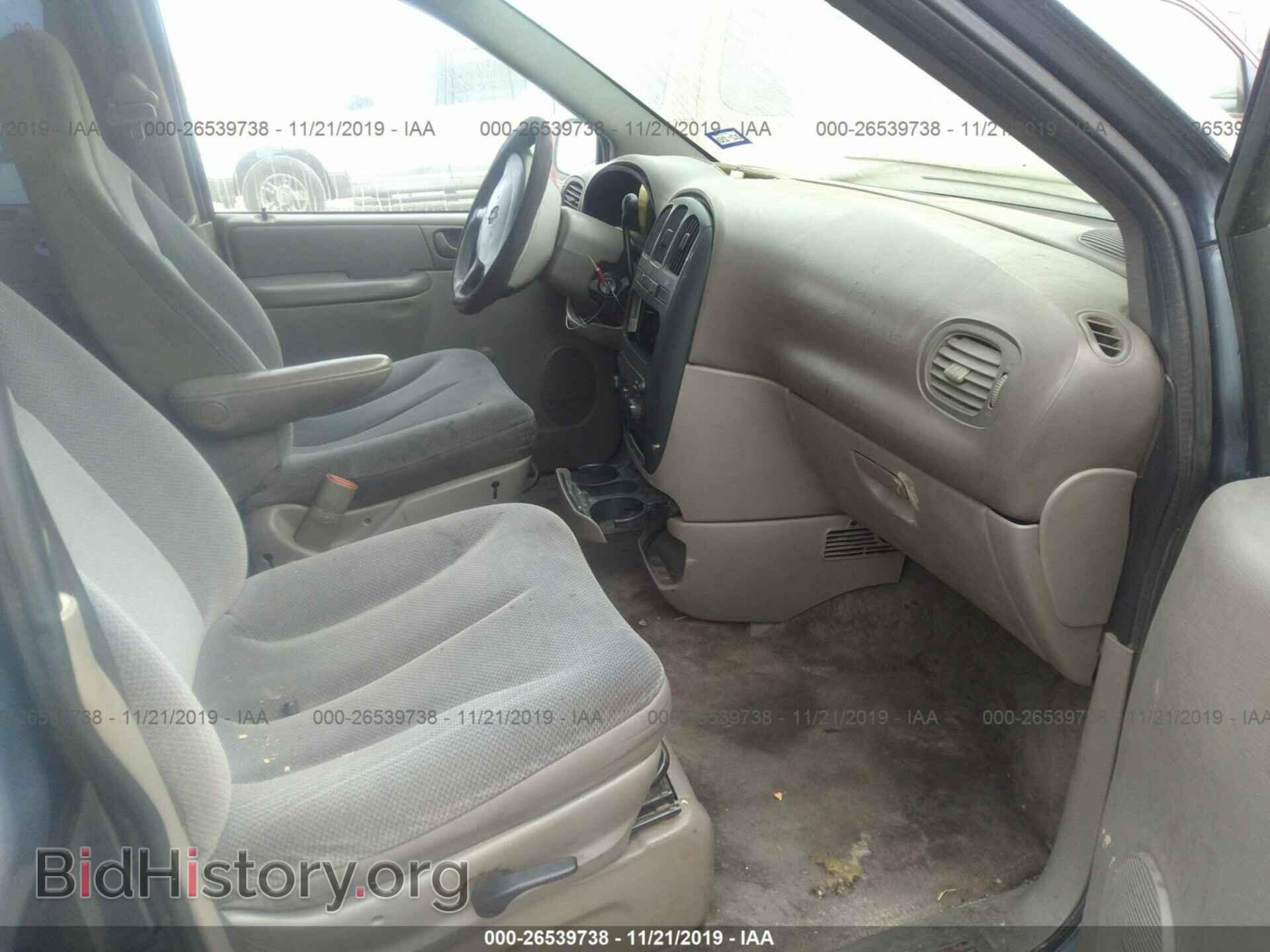 2002 DODGE GRAND CARAVAN - VIN: 1B4GP24302B567307 - Фото 5