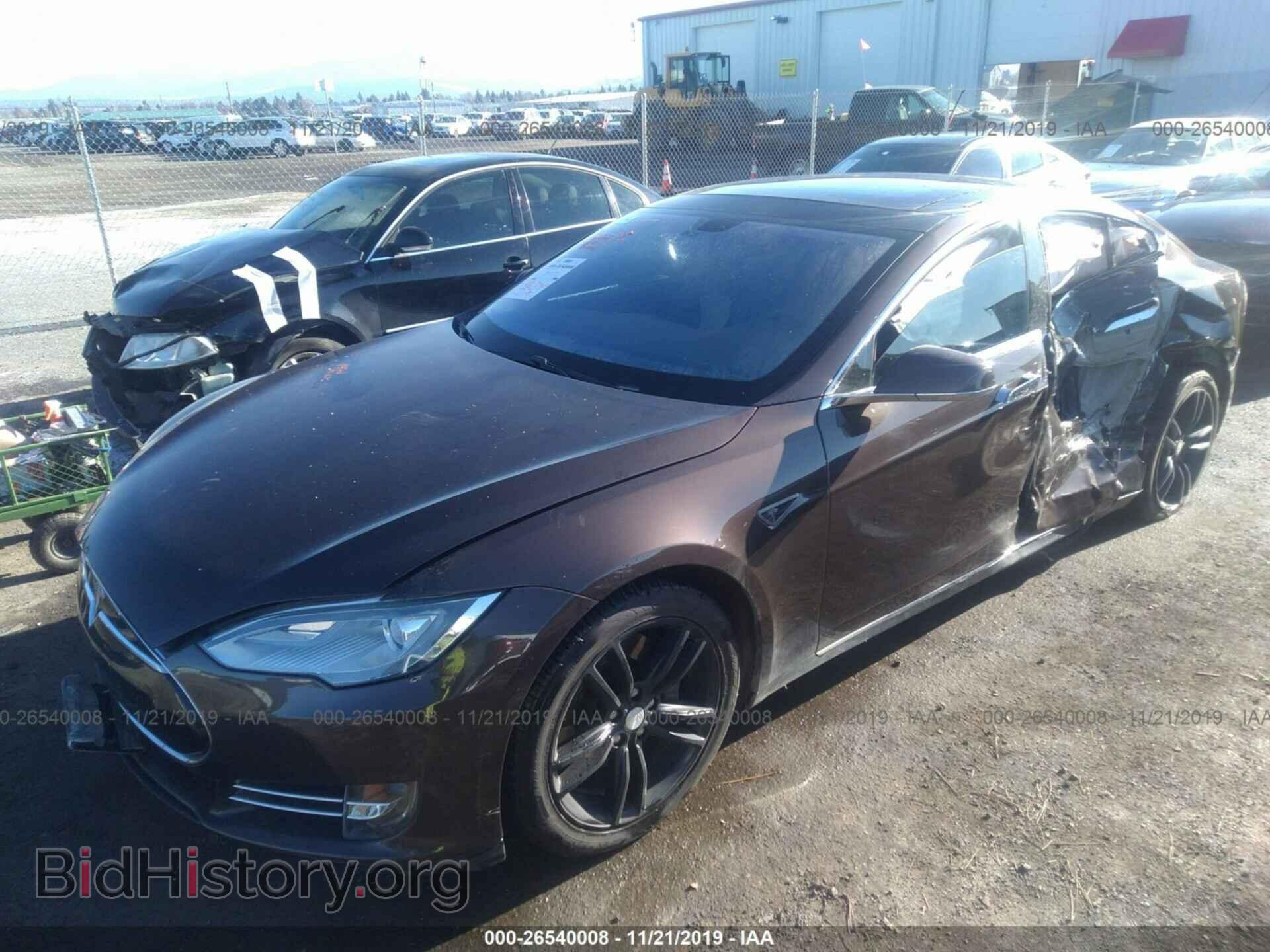 2013 TESLA MODEL S - VIN: 5YJSA1CN2DFP13430 - Фото 2
