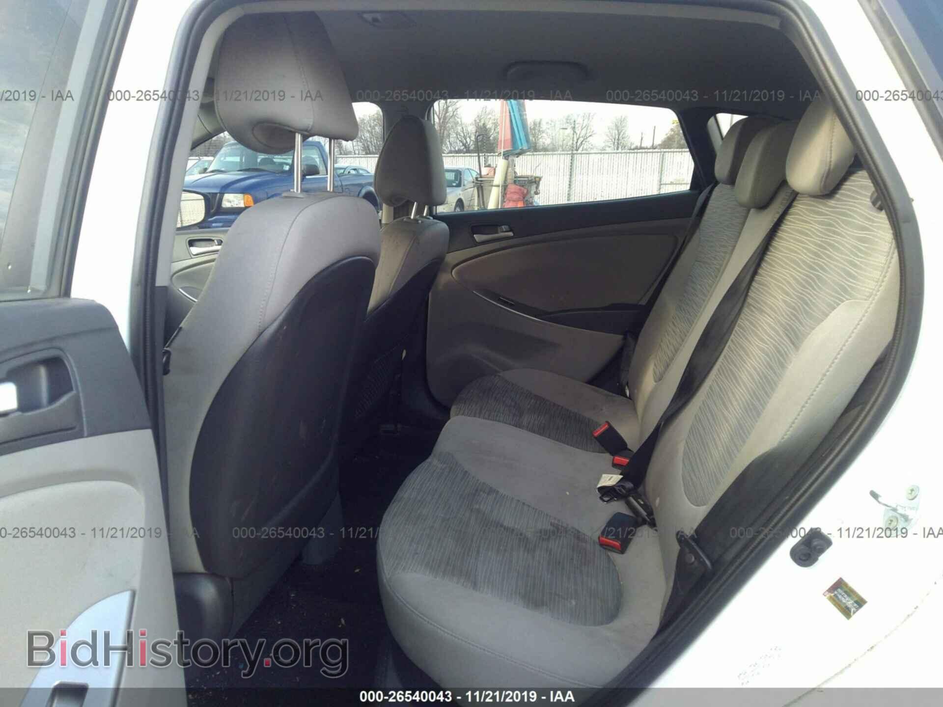2015 HYUNDAI ACCENT - VIN: KMHCT5AE3FU199389 - Фото 8