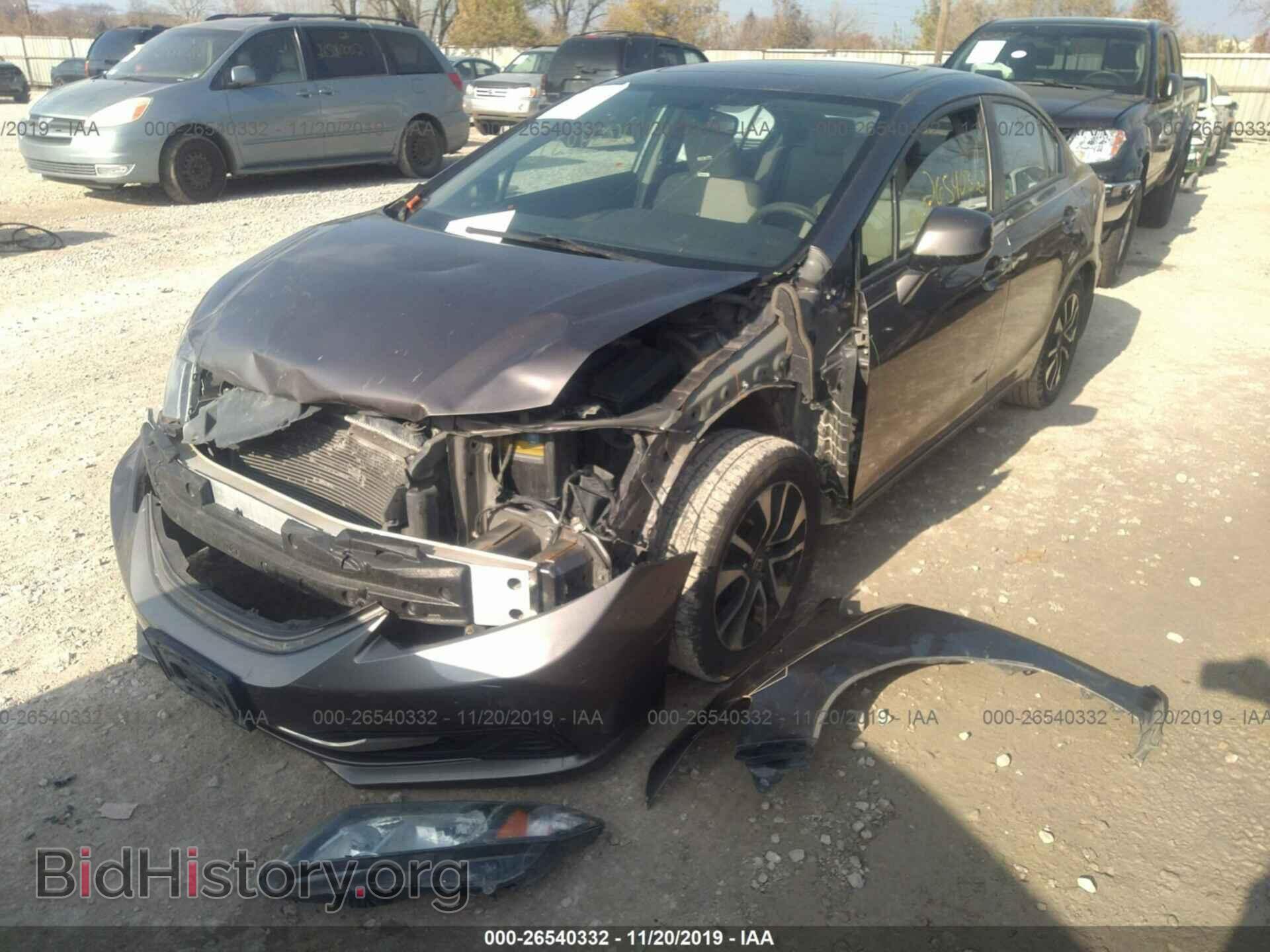 2013 HONDA CIVIC - VIN: 19XFB2F89DE044380 - Фото 6