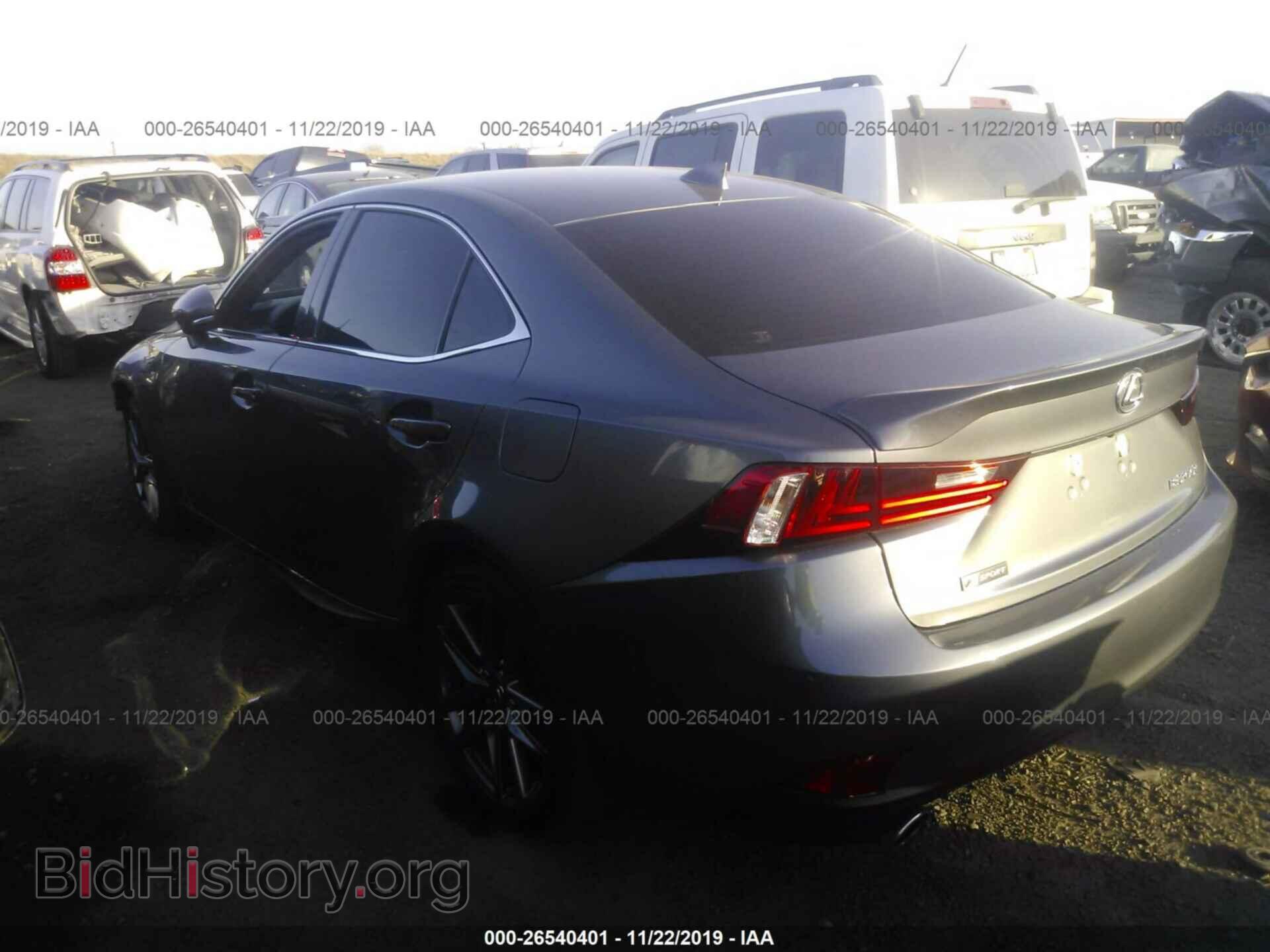 2016 LEXUS IS - VIN: JTHBA1D28G5026364 - Фото 3