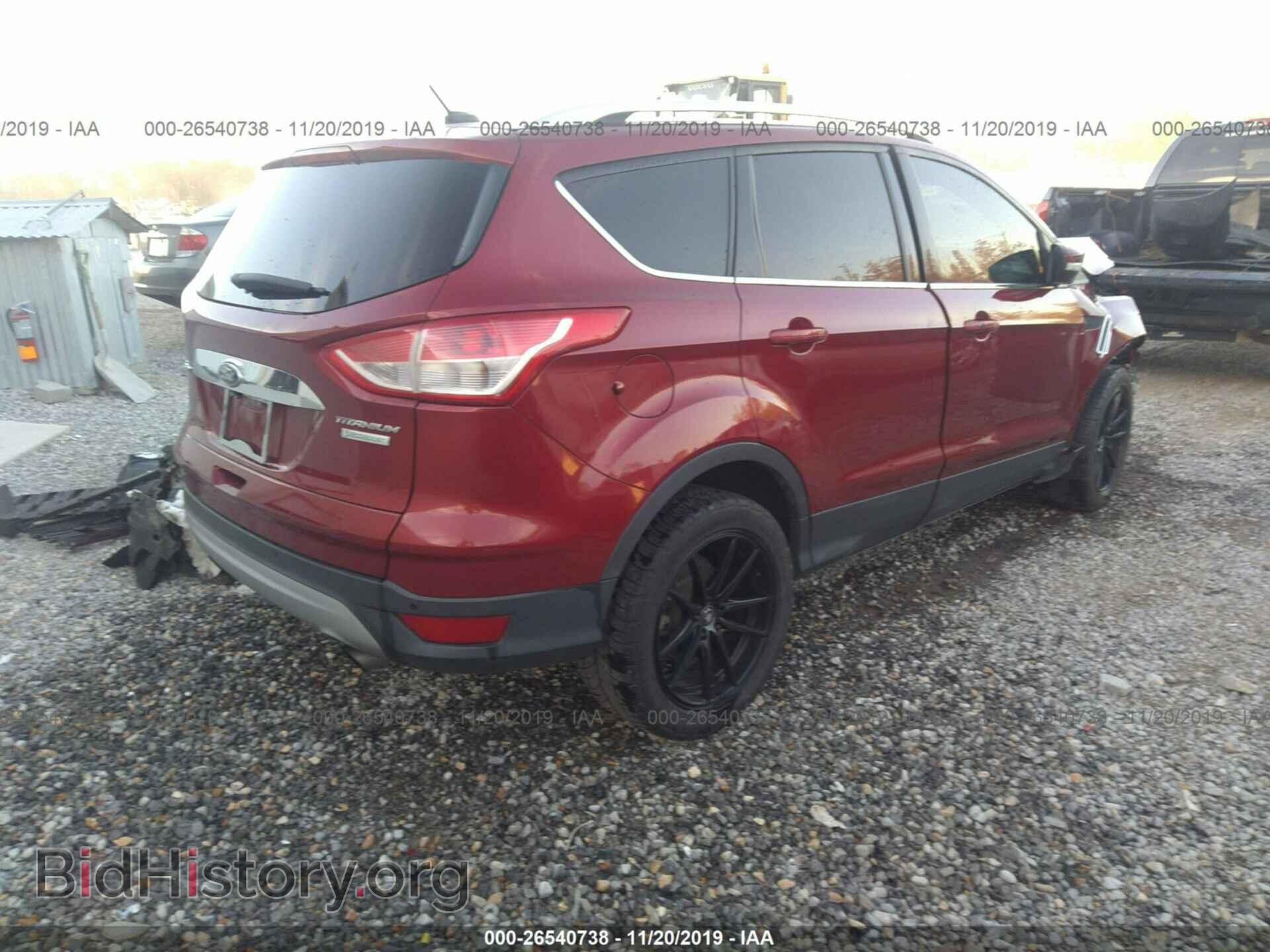 2014 FORD ESCAPE - VIN: 1FMCU0J9XEUD60192 - Фото 4