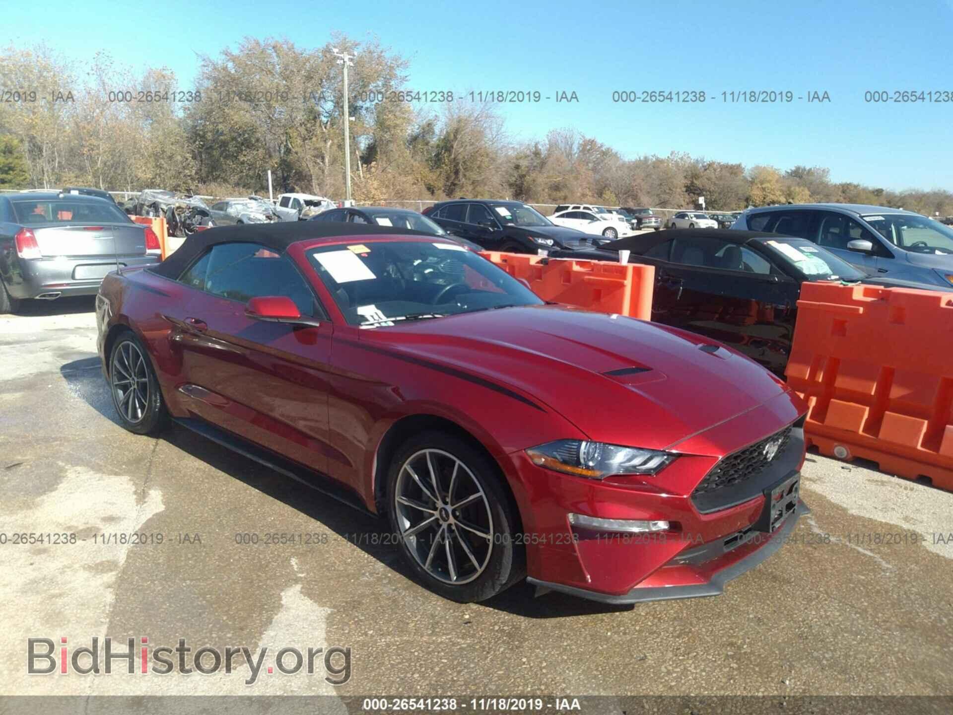 Photo 1FATP8UH9K5178475 - FORD MUSTANG 2019