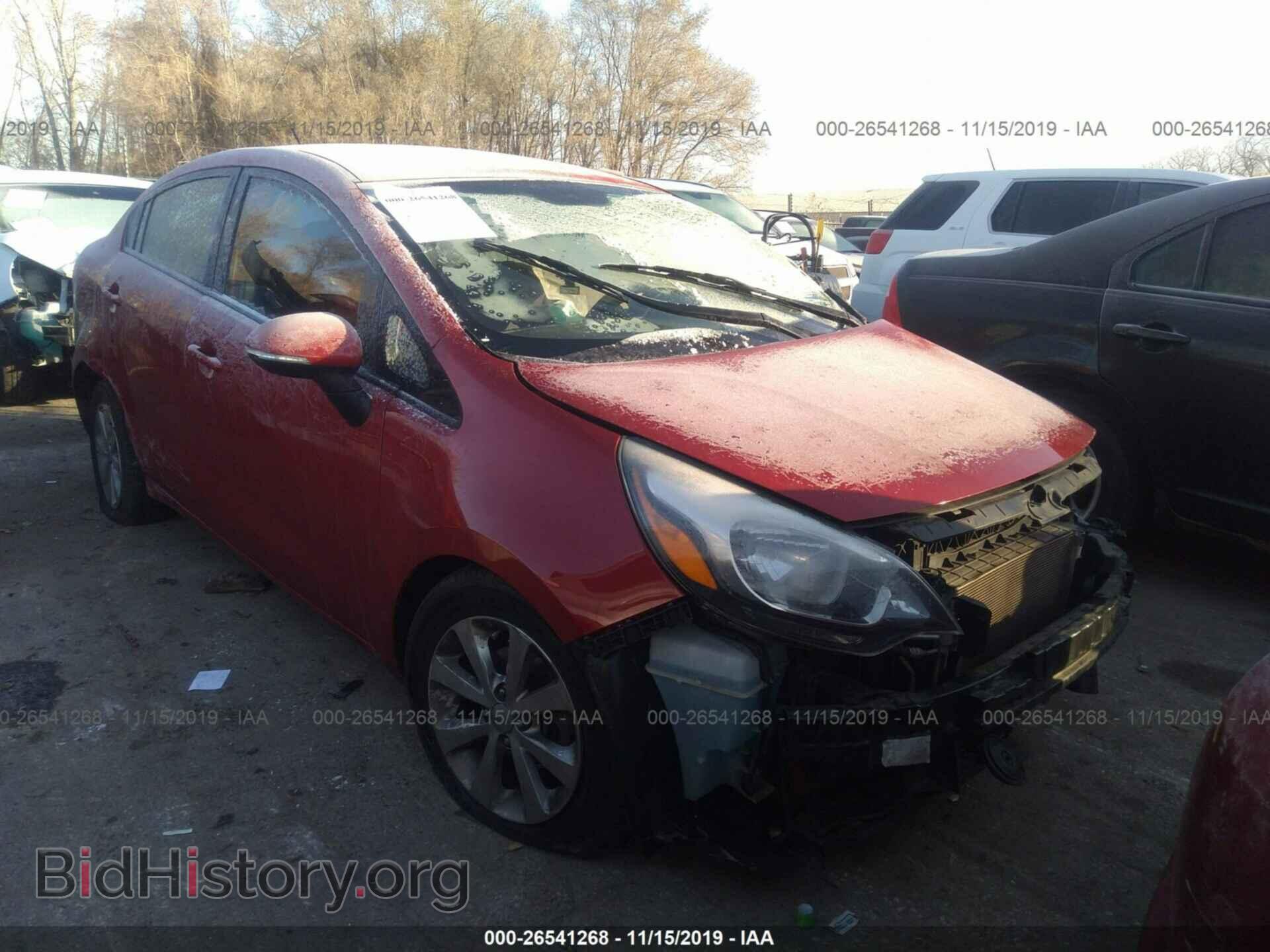 Photo KNADN4A37D6161173 - KIA RIO 2013