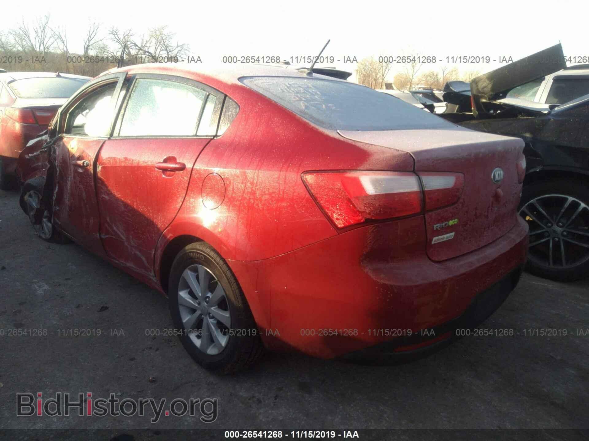 2013 KIA RIO - VIN: KNADN4A37D6161173 - Фото 3