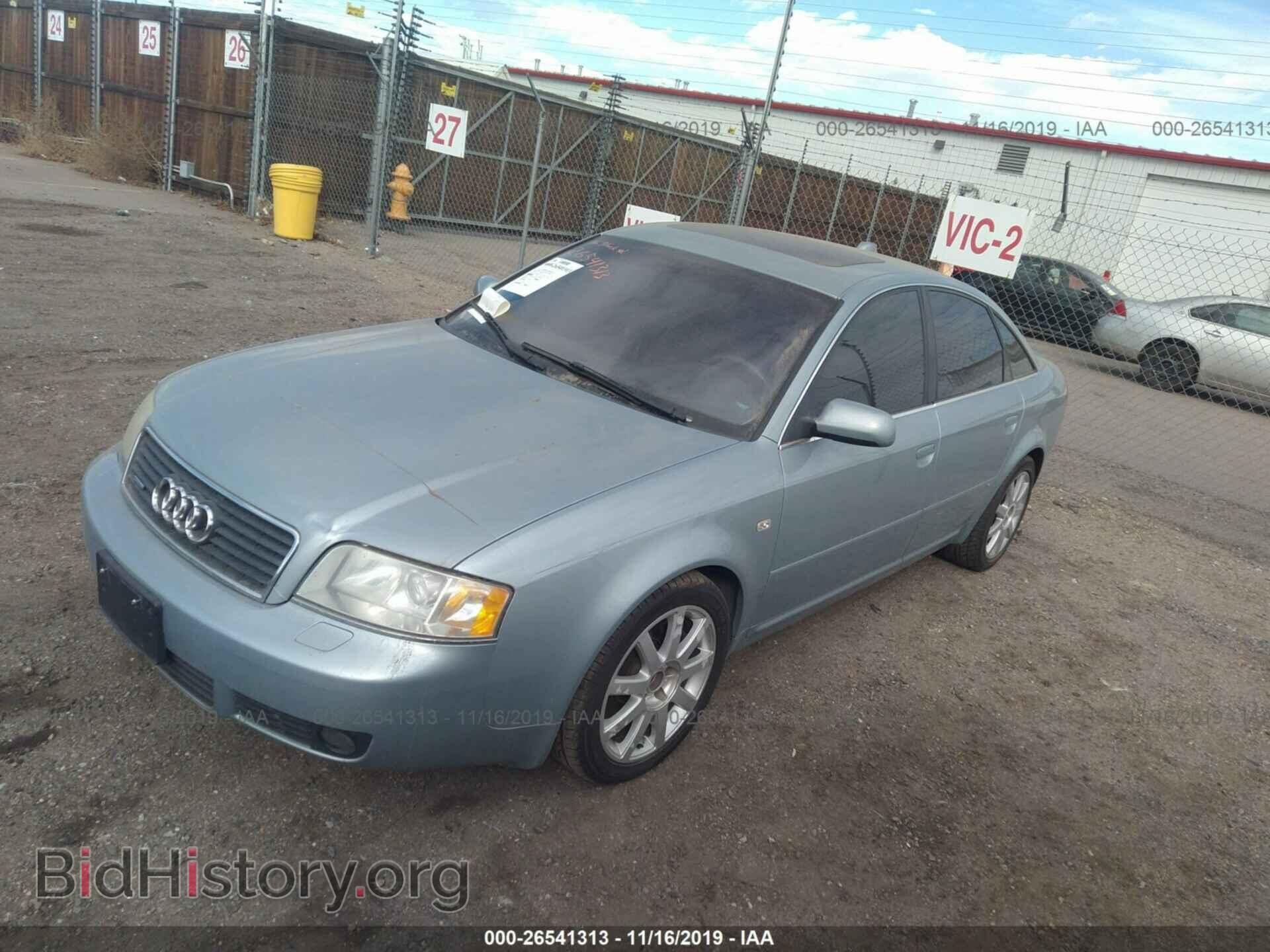 2004 AUDI A6 - VIN: WAUCD64BX4N102427 - Фото 2