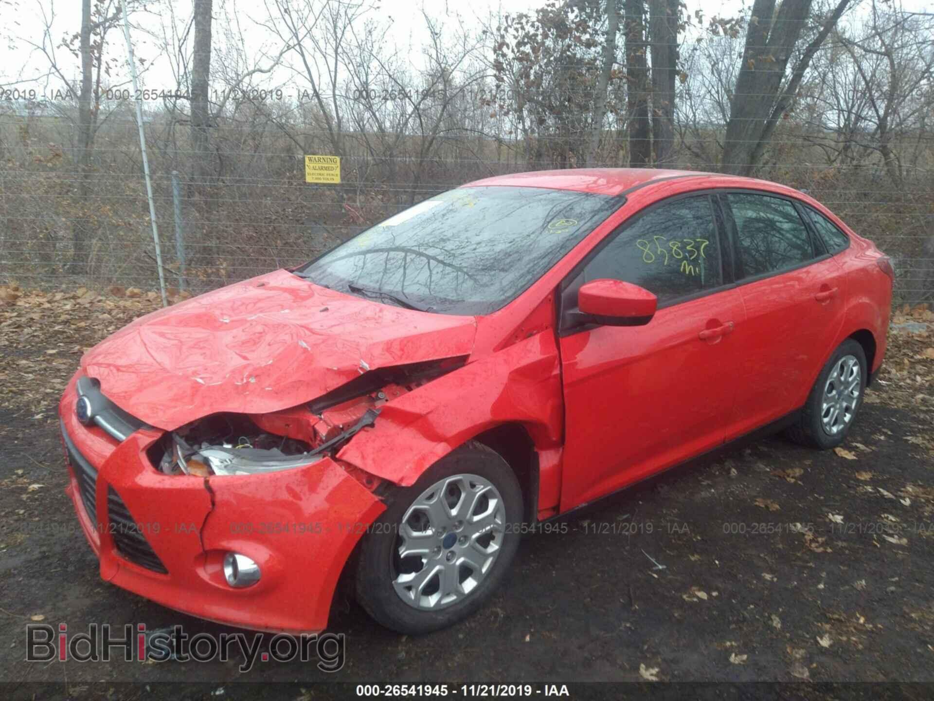 2012 FORD FOCUS - VIN: 1FAHP3F2XCL184056 - Photo 2