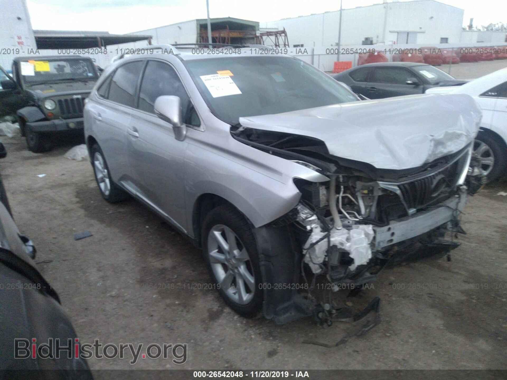 Фотография 2T2ZK1BA5BC049065 - LEXUS RX 2011