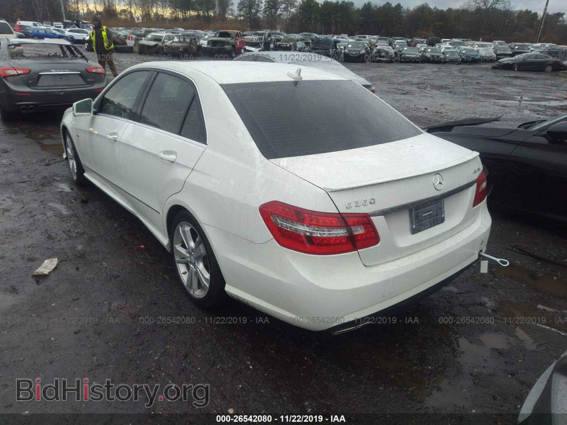 2012 MERCEDES-BENZ E - VIN: WDDHF8JB2CA610549 - Photo 3