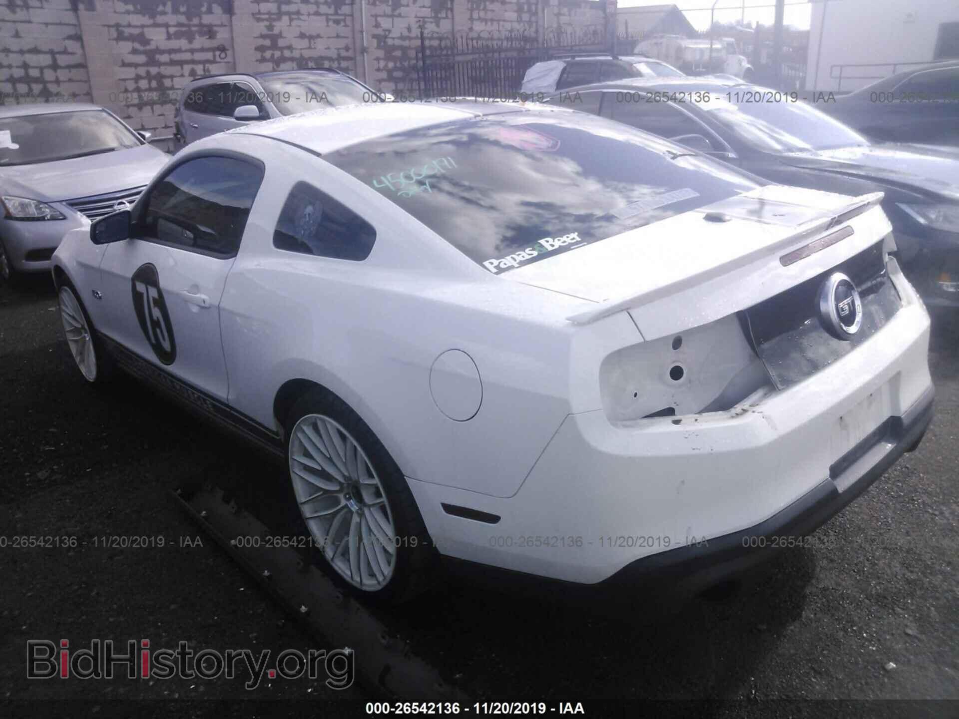 2011 FORD MUSTANG - VIN: 1ZVBP8CF5B5152264 - Фото 3